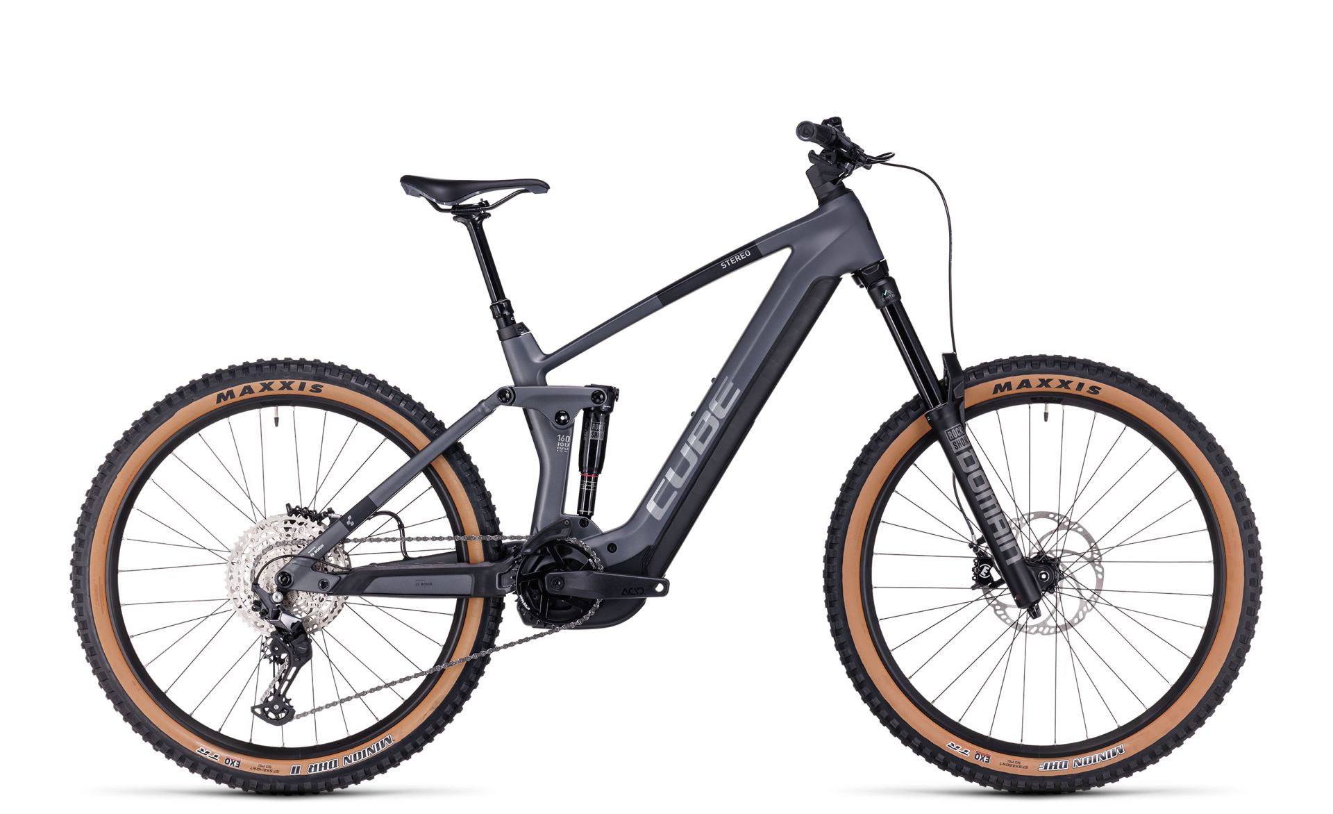 Cube Stereo Hybrid 160 HPC Race 750 27.5 grey´n´metal 2024 - 27,5&quot; 750 Wh Diamant -  