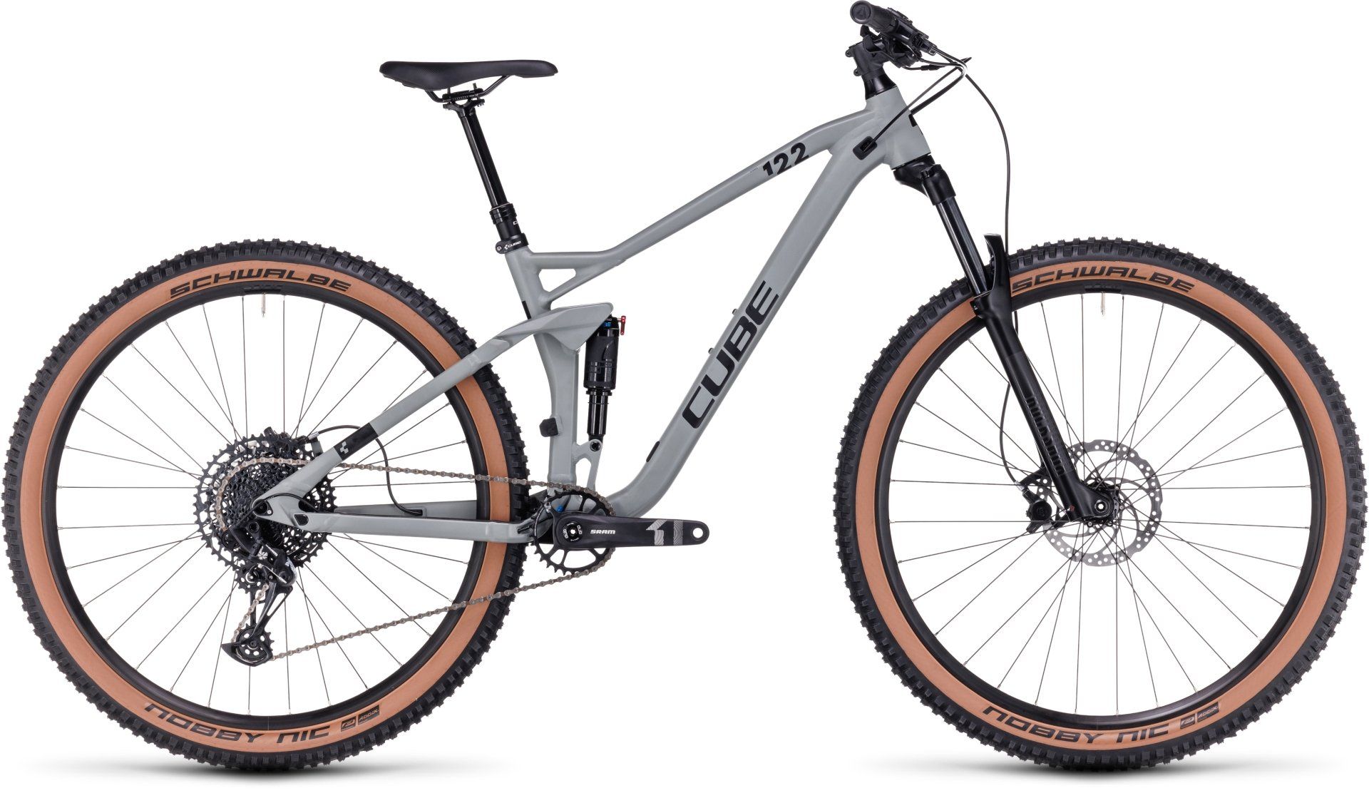 Cube Stereo ONE22 Pro swampgrey´n´black 2024 - 29&quot; Diamant -  L