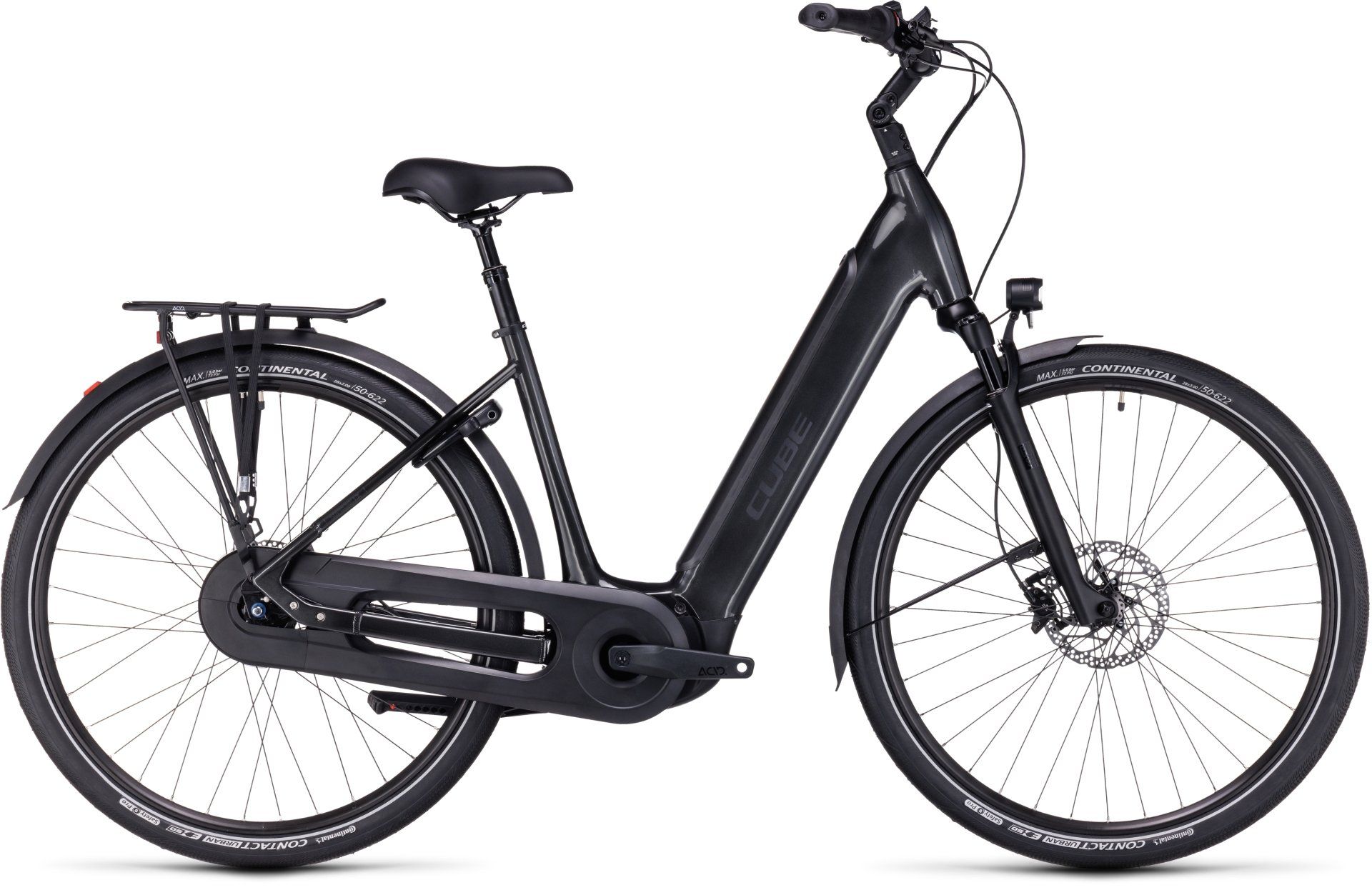 Cube Supreme Hybrid EX 625 grey´n´black 2024 - 28&quot; 625 Wh Wave -  