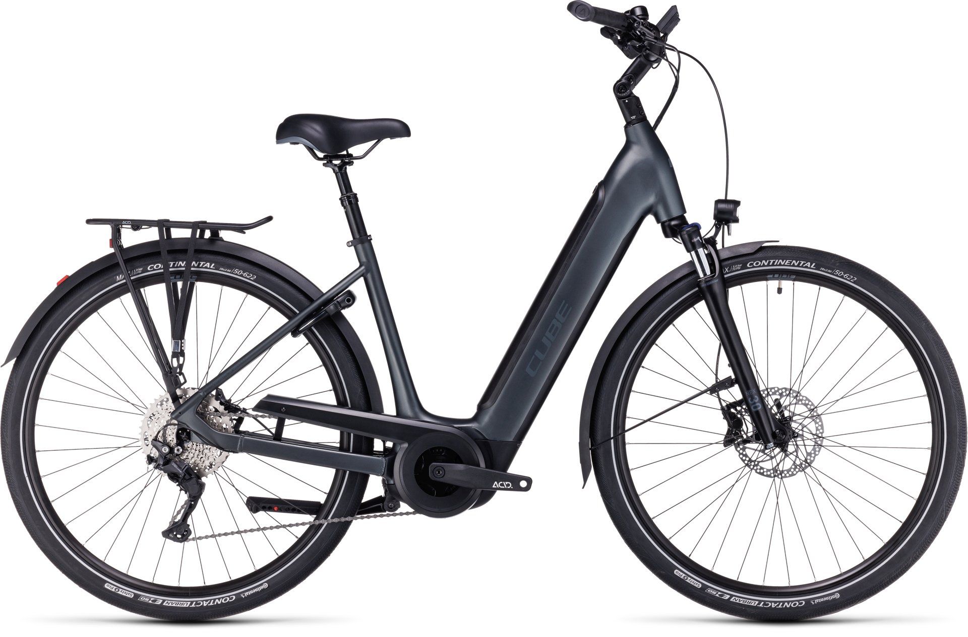 Cube Supreme Sport Hybrid Pro 625 grey´n´grey 2024 - 28&quot; 625 Wh Wave -  54