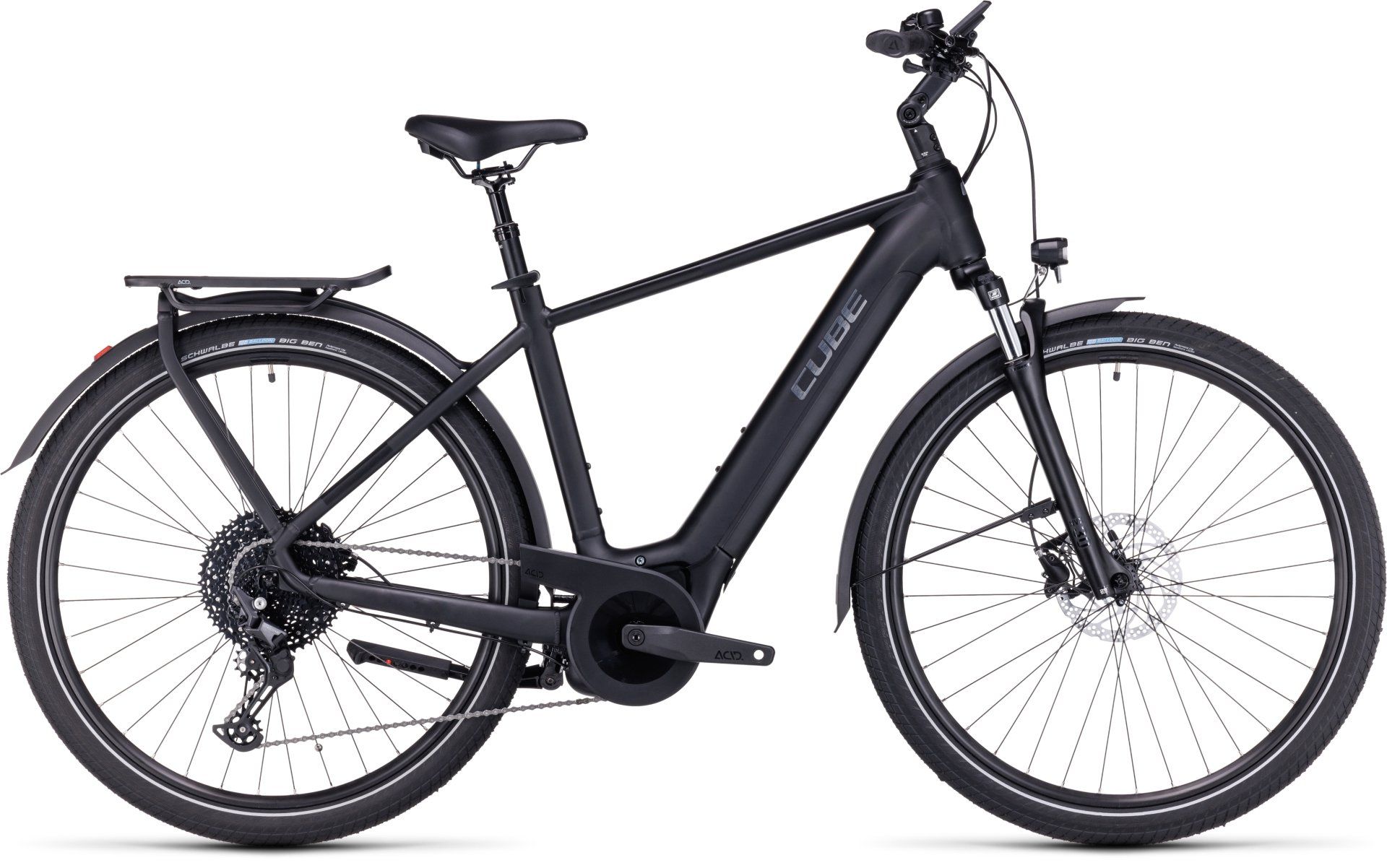 Cube Touring Hybrid Pro 625 black´n´metal 2024 - 29&quot; 625 Wh Diamant -  