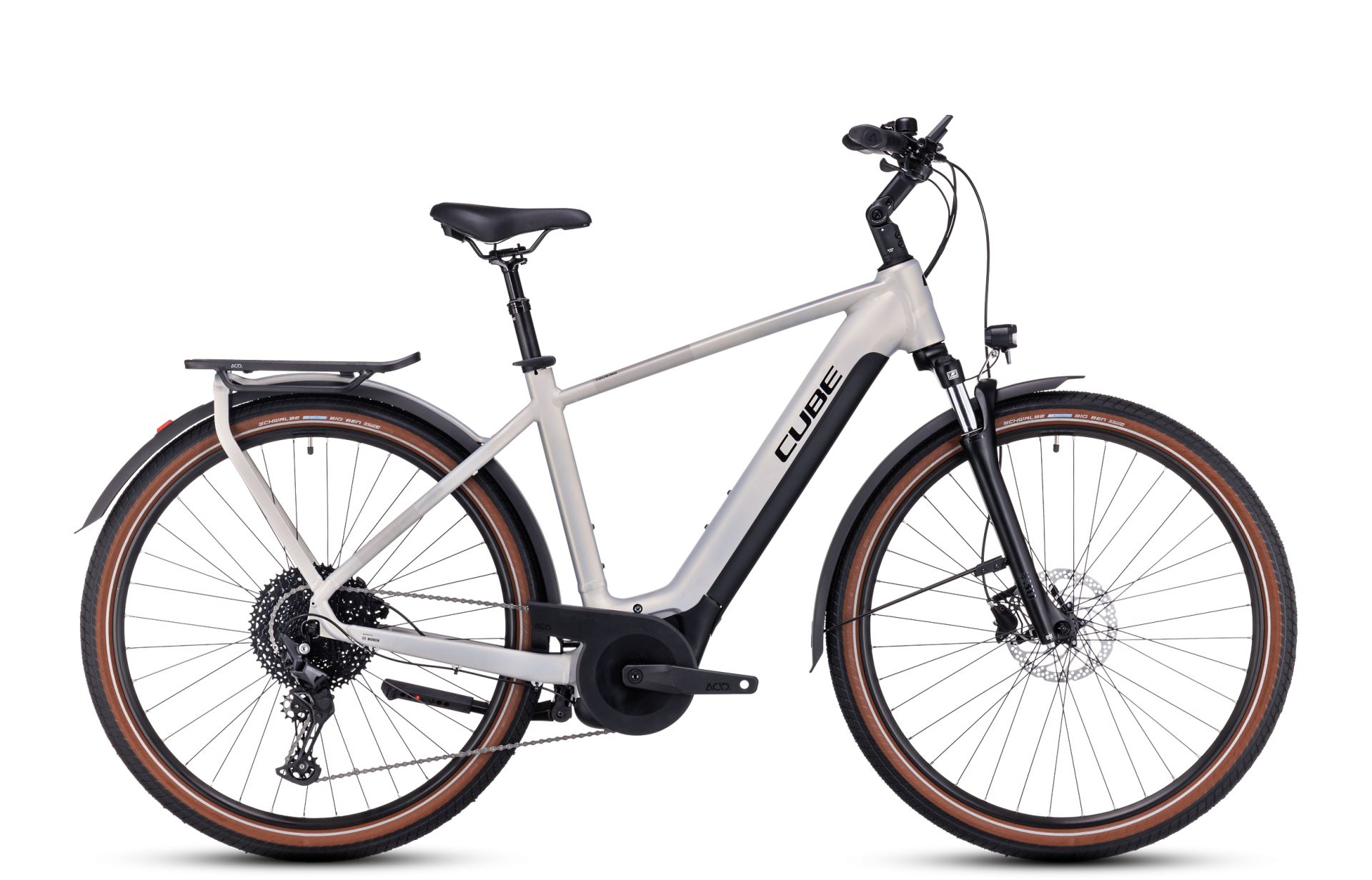 Cube Touring Hybrid Pro 625 pearlysilver´n´black 2024 - 29&quot; 625 Wh Diamant -  