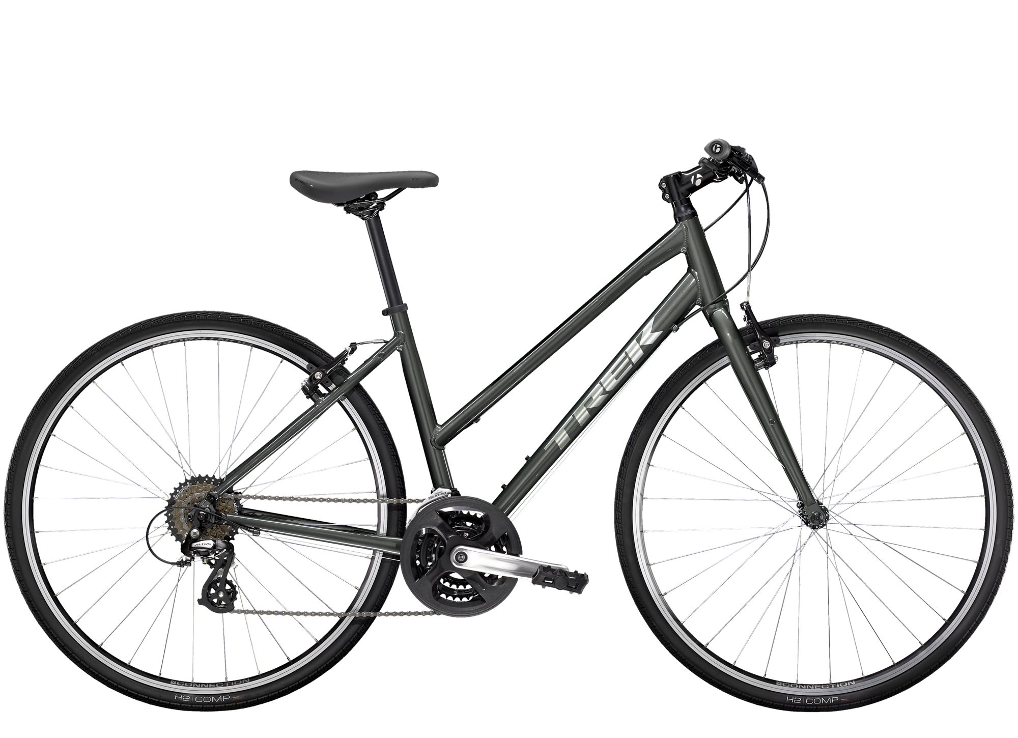 Trek FX 1 Stagger Lithium Grey 2022 - 28&quot; Trapez -  