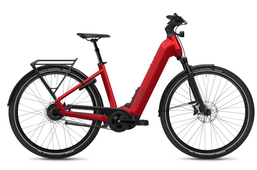 Flyer Upstreet 7.43R Mercury Red Gloss 2023 - 29&quot; 750 Wh Wave -  XL
