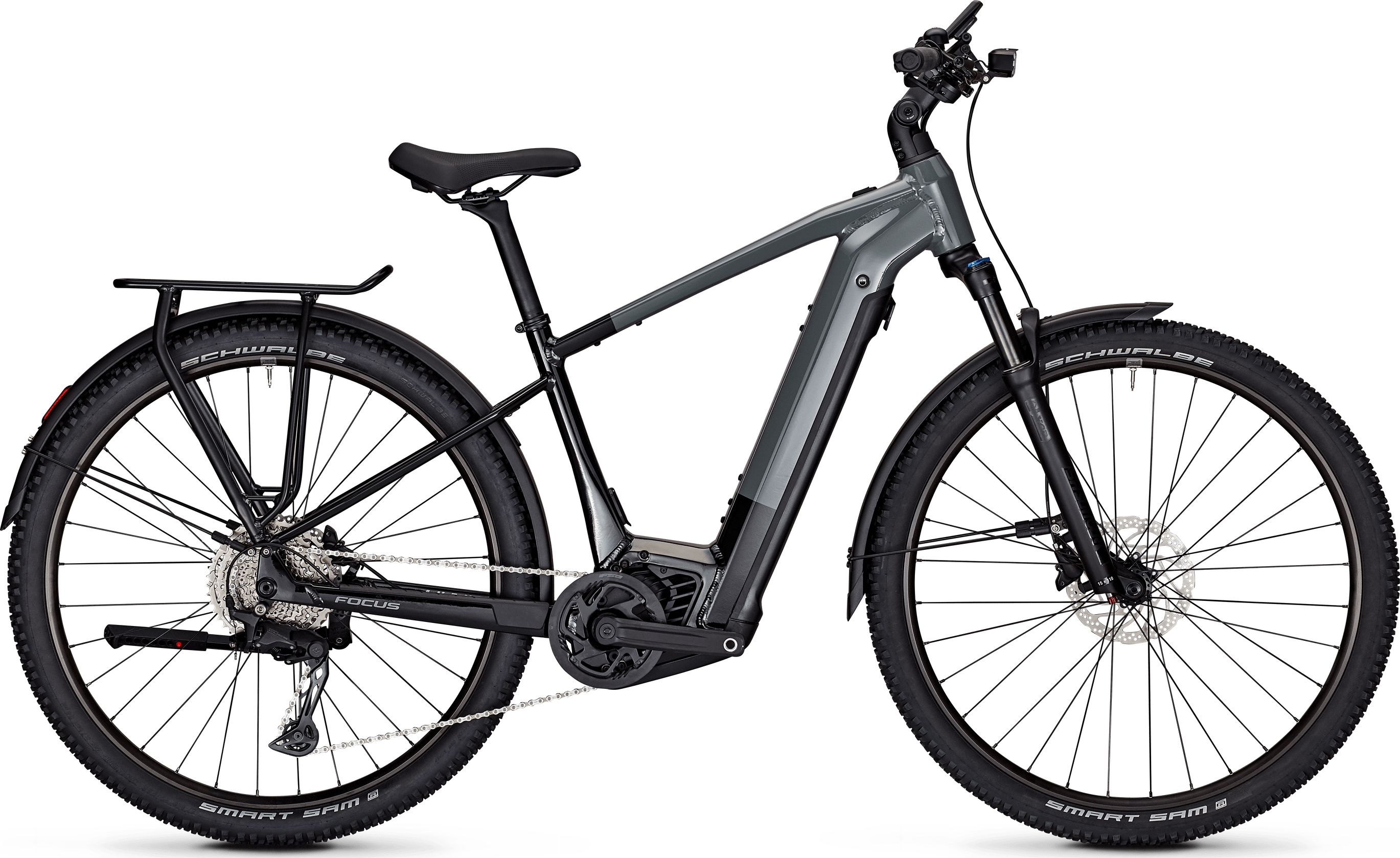 Focus AVENTURA² 6.8 Slategrey glossy / Magicblack glossy 2024 - 29&quot; 750 Wh Diamant -  XL
