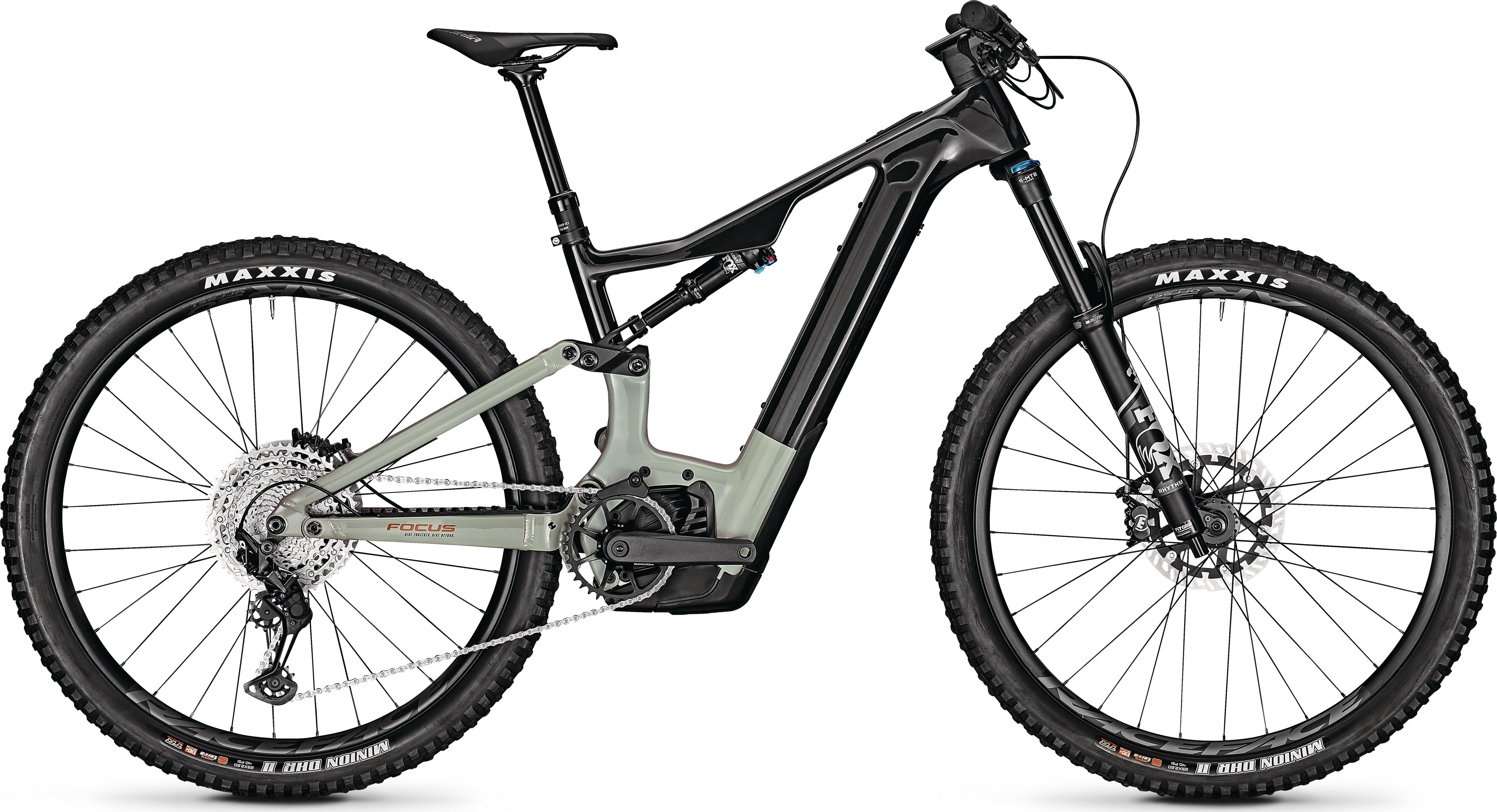 Focus JAM² 8.8 Carbon raw glossy / Skygrey glossy 2024 - 29&quot; 750 Wh Diamant -  