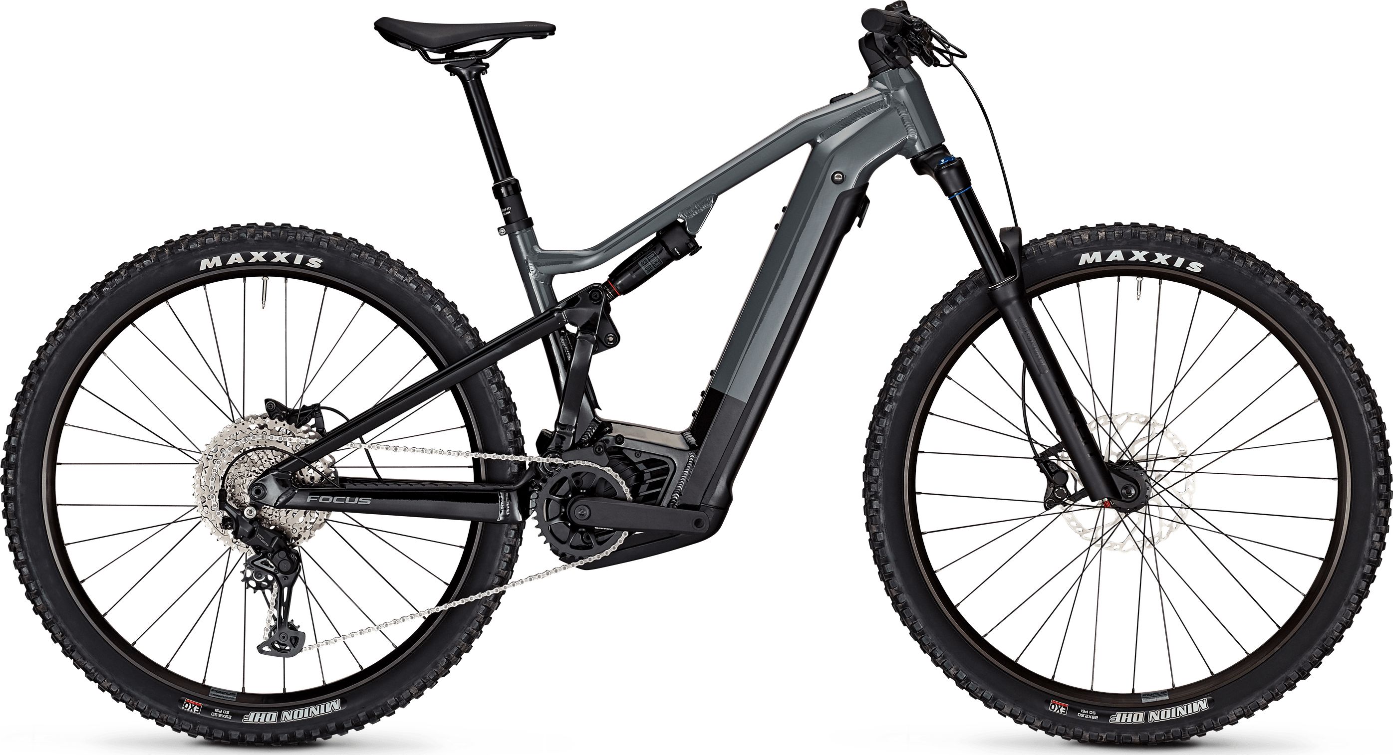 Focus THRON² 6.7 Slategrey glossy / Magicblack glossy 2024 - 29&quot; 750 Wh Diamant -  