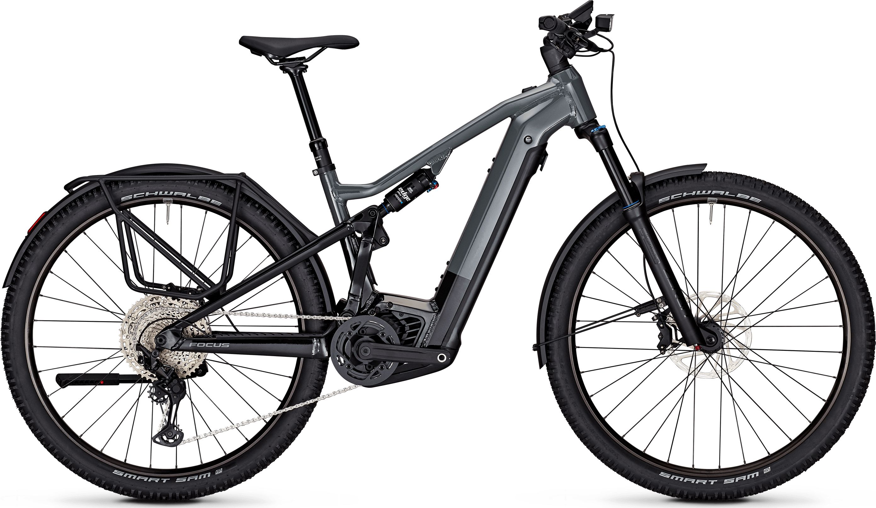 Focus THRON² 6.8 EQP Slategrey glossy / Magicblack glossy 2024 - 29&quot;/29&quot; 750 Wh Diamant -  L