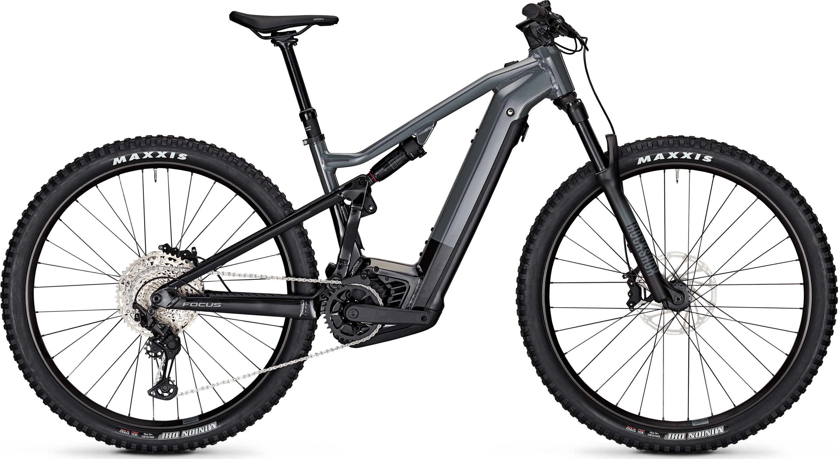 Focus THRON² 6.8 Slategrey glossy / Magicblack glossy 2024 - 29&quot; 625 Wh Diamant -  S