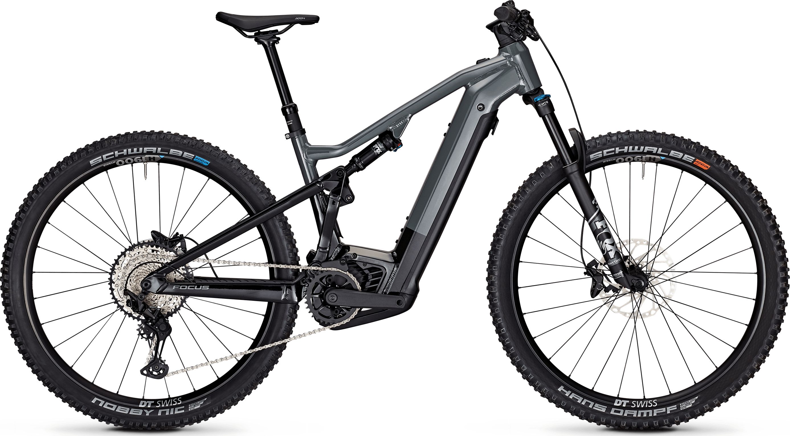 Focus THRON² 6.9 Slategrey glossy / Magicblack glossy 2024 - 29&quot; 750 Wh Diamant -  L