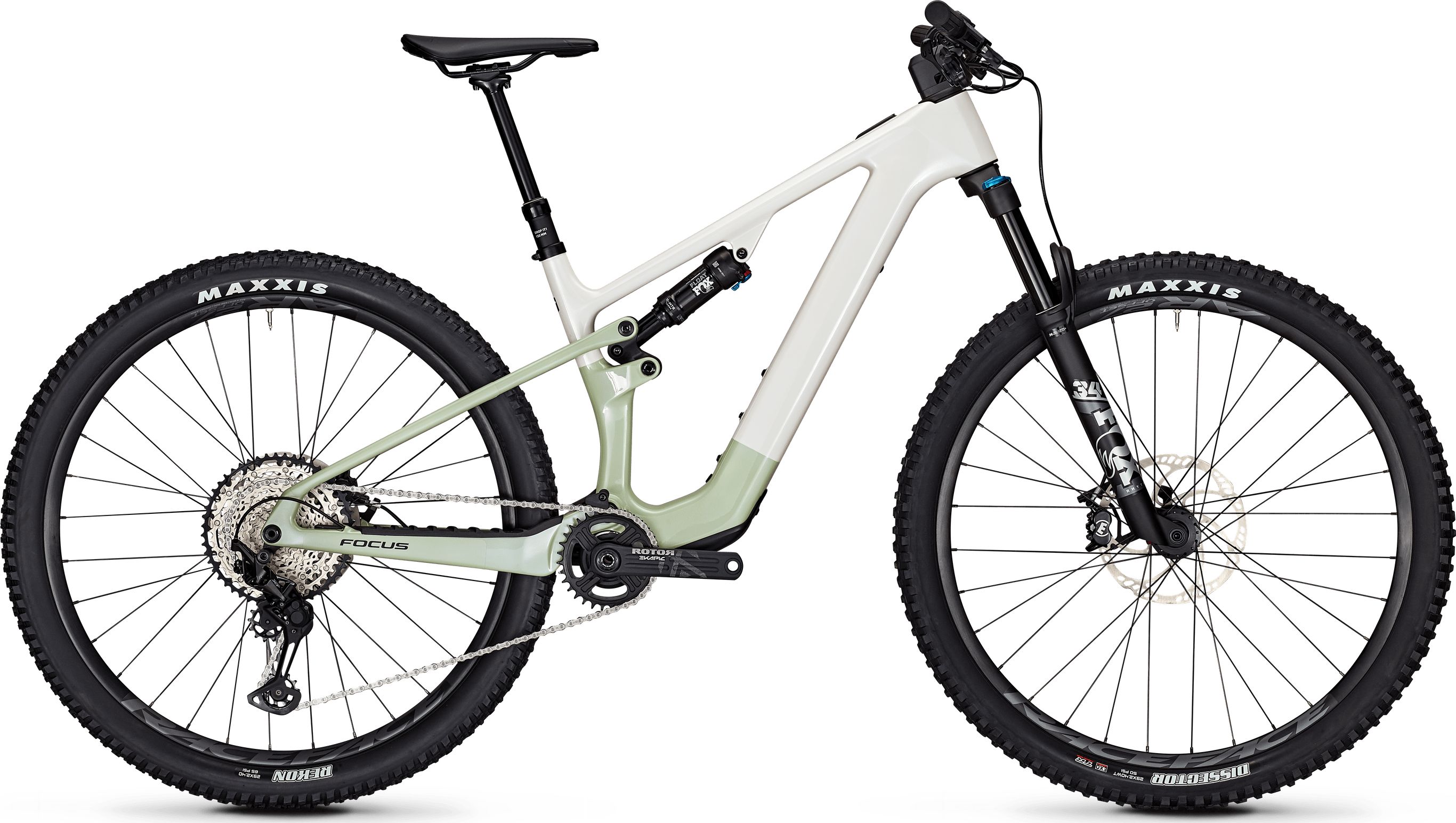 Focus VAM² SL 9.8 White glossy / Skygrey glossy 2024 - 29&quot; 420 Wh Diamant -  