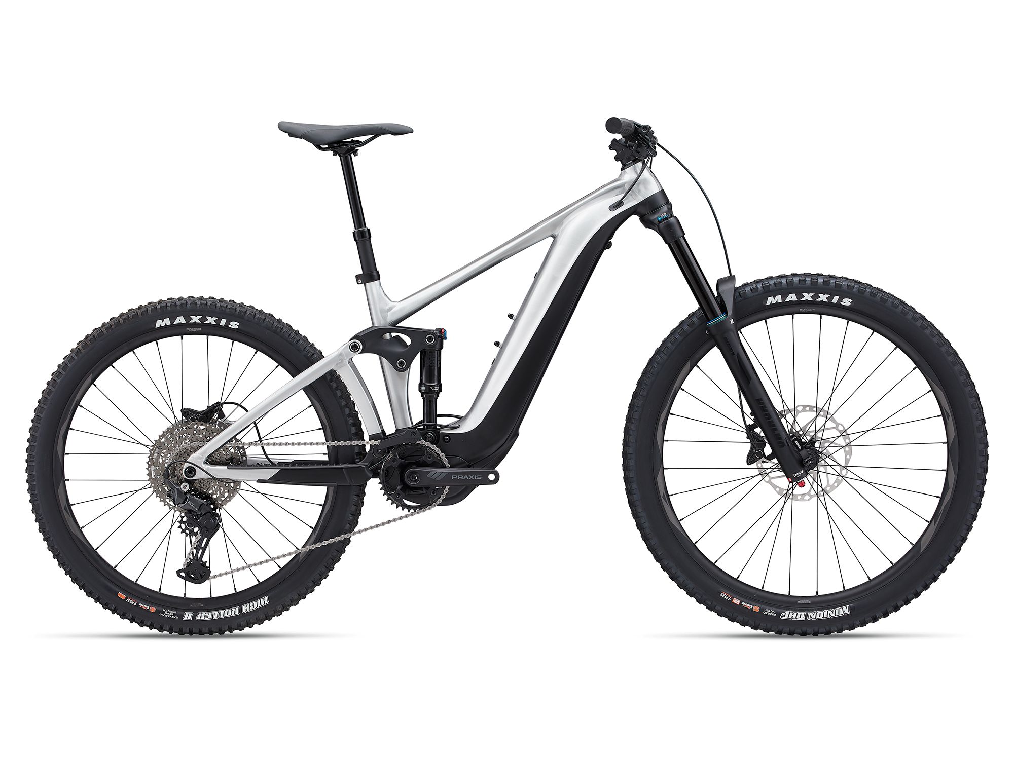 Giant Reign E+ 3 Raw Aluminum 2024 - 27.5&quot; 800 Wh Diamant V2 -  