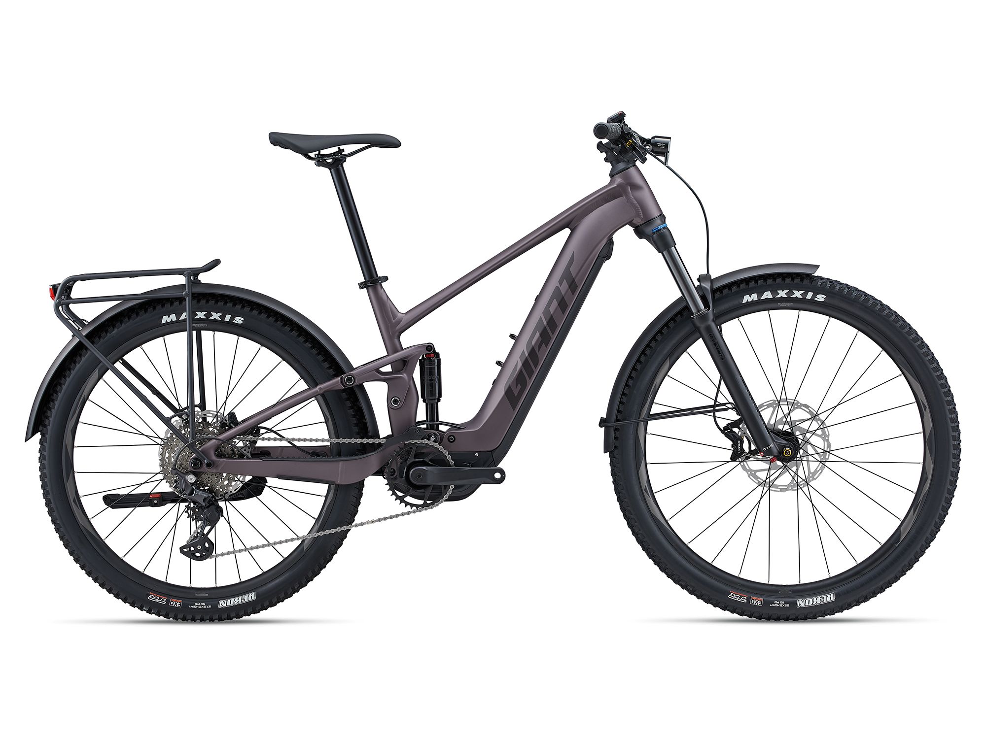 Giant Stance E+ EX charcoal plum matt 2024 - 27.5&quot; 625 Wh Diamant -  
