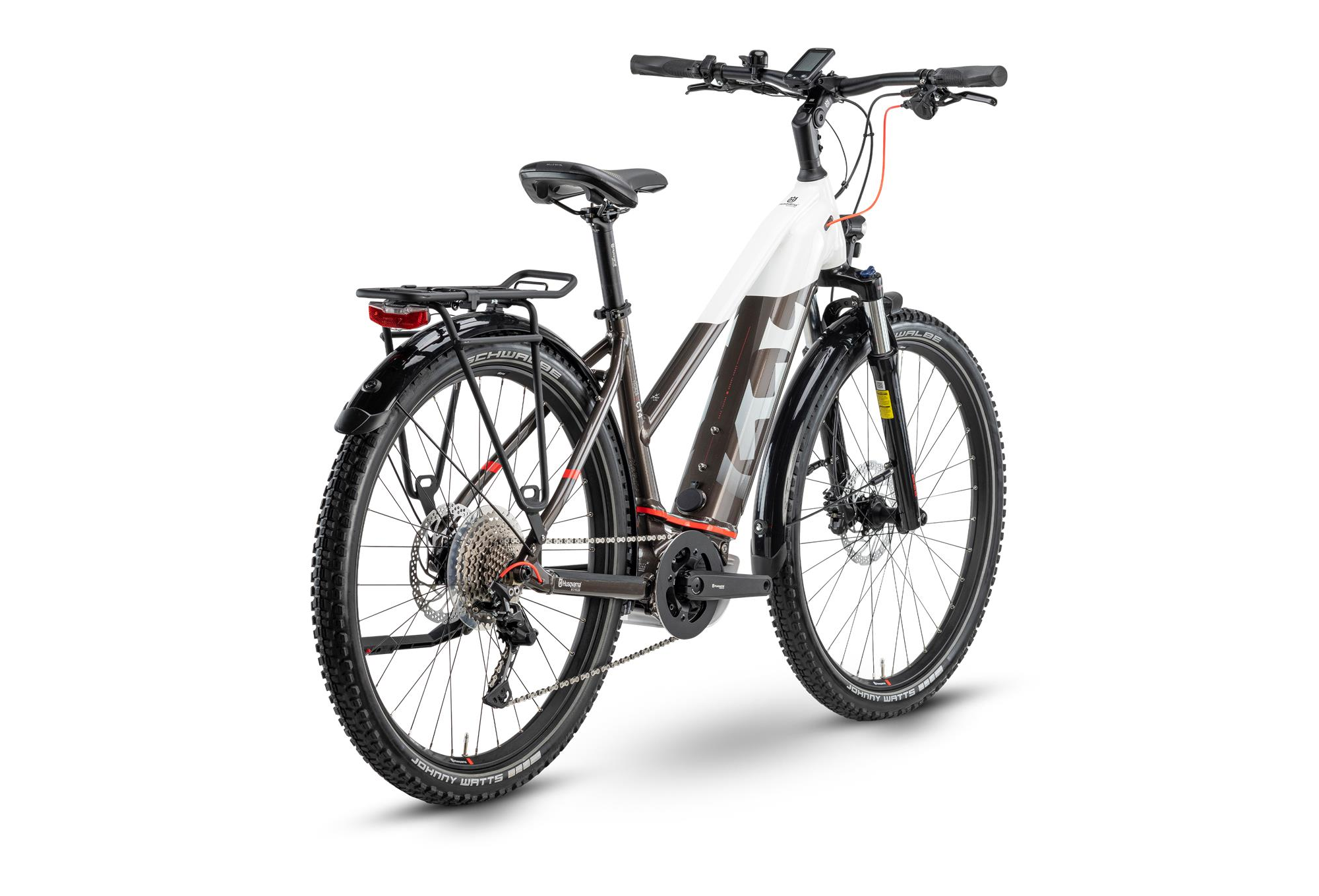 Husqvarna Cross Tourer 4 White / Darkbronze / Red  2021 - 630Wh 27,5&quot; Lady -  