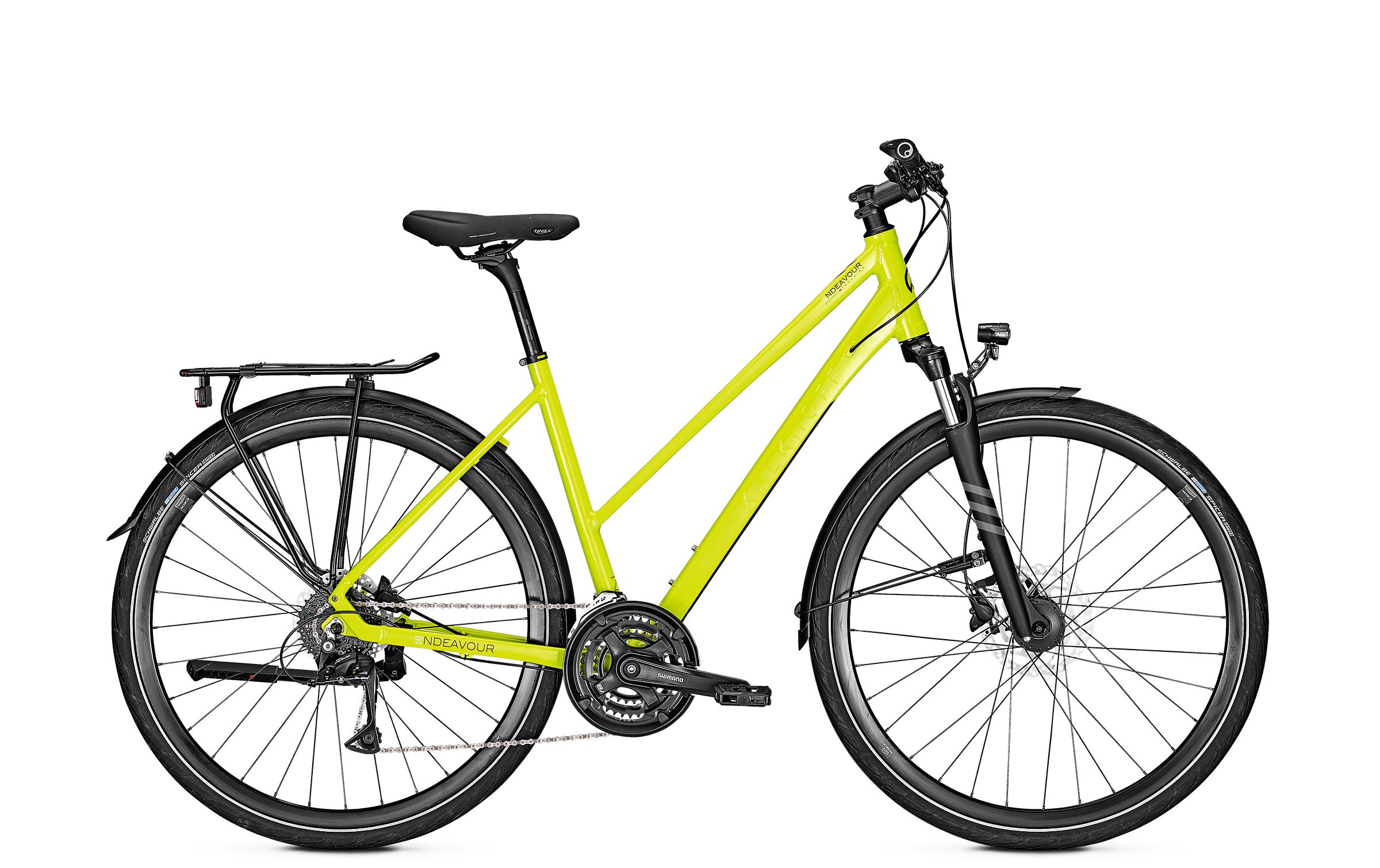 Kalkhoff ENDEAVOUR 24 limegreen glossy 2019 28 Trapez Wh
