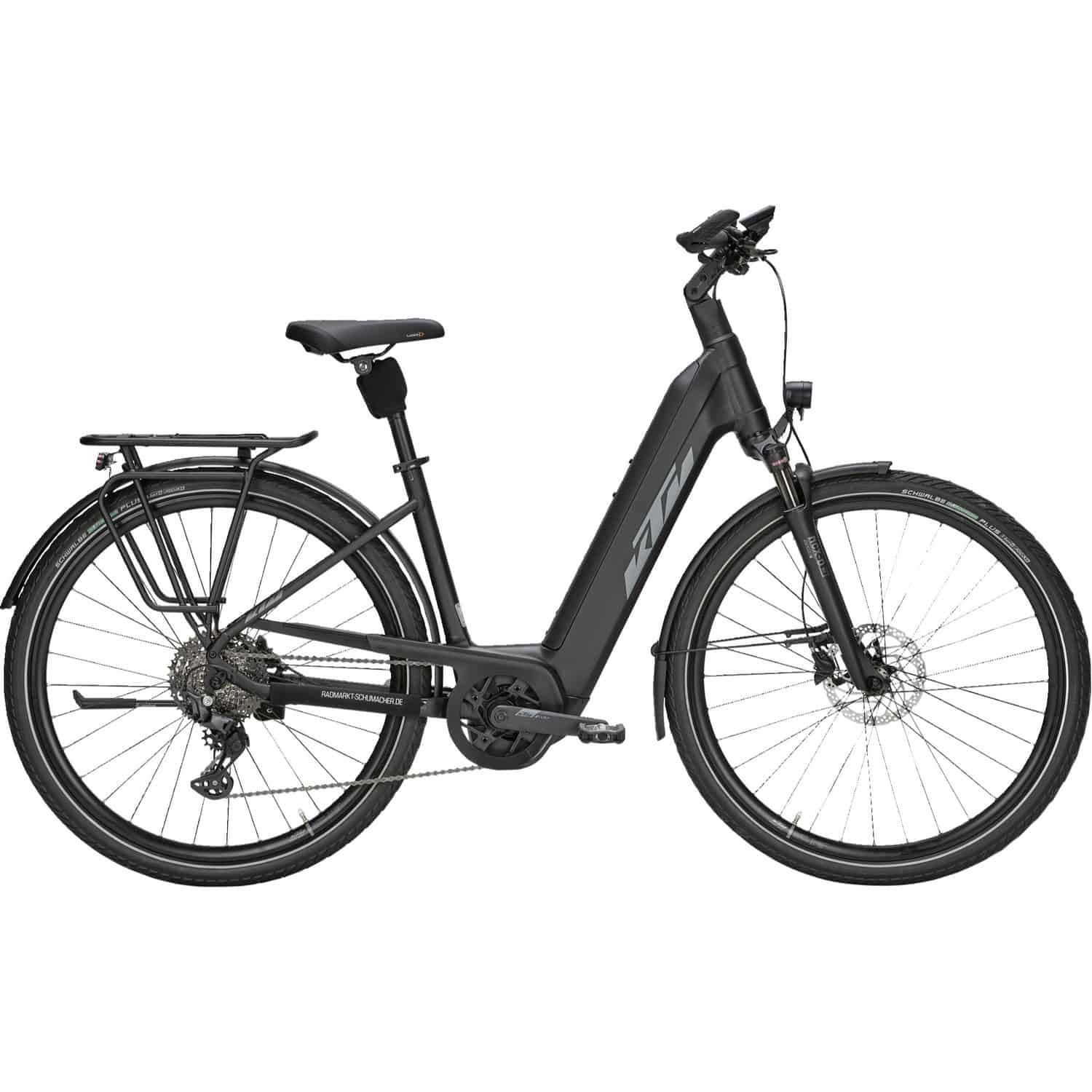 KTM CENTO 10 black matt (grey+green) 2022 - Damen-28&quot; -  46