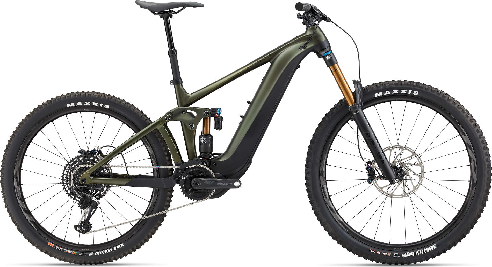 Giant Reign E+ 0 phantom green 2022 - 29&quot;/27,5&quot; 750 Wh Diamant -  