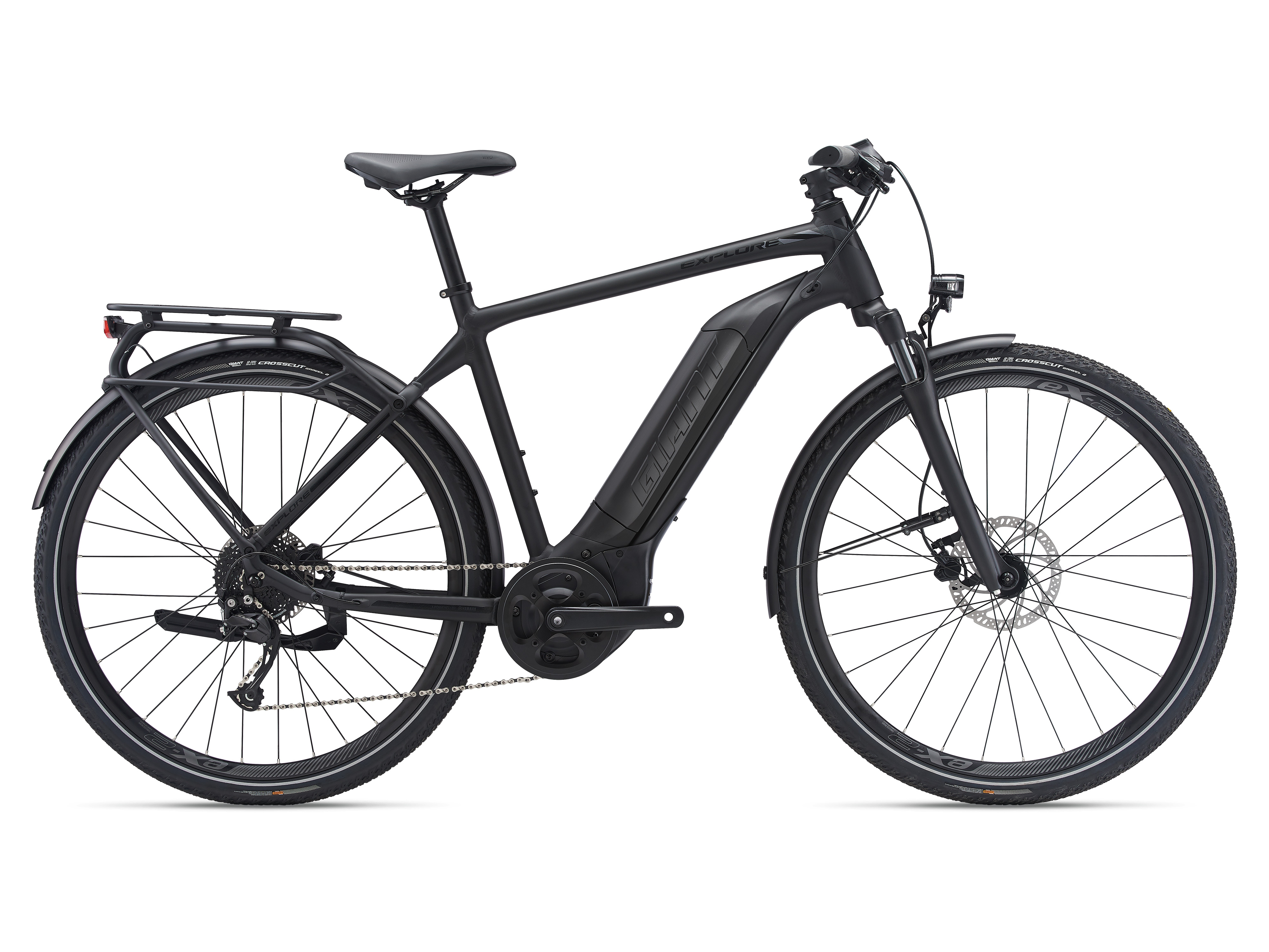 Giant Explore E+ 3 black 2022 - 28&quot; 500 Wh Diamant -  XL
