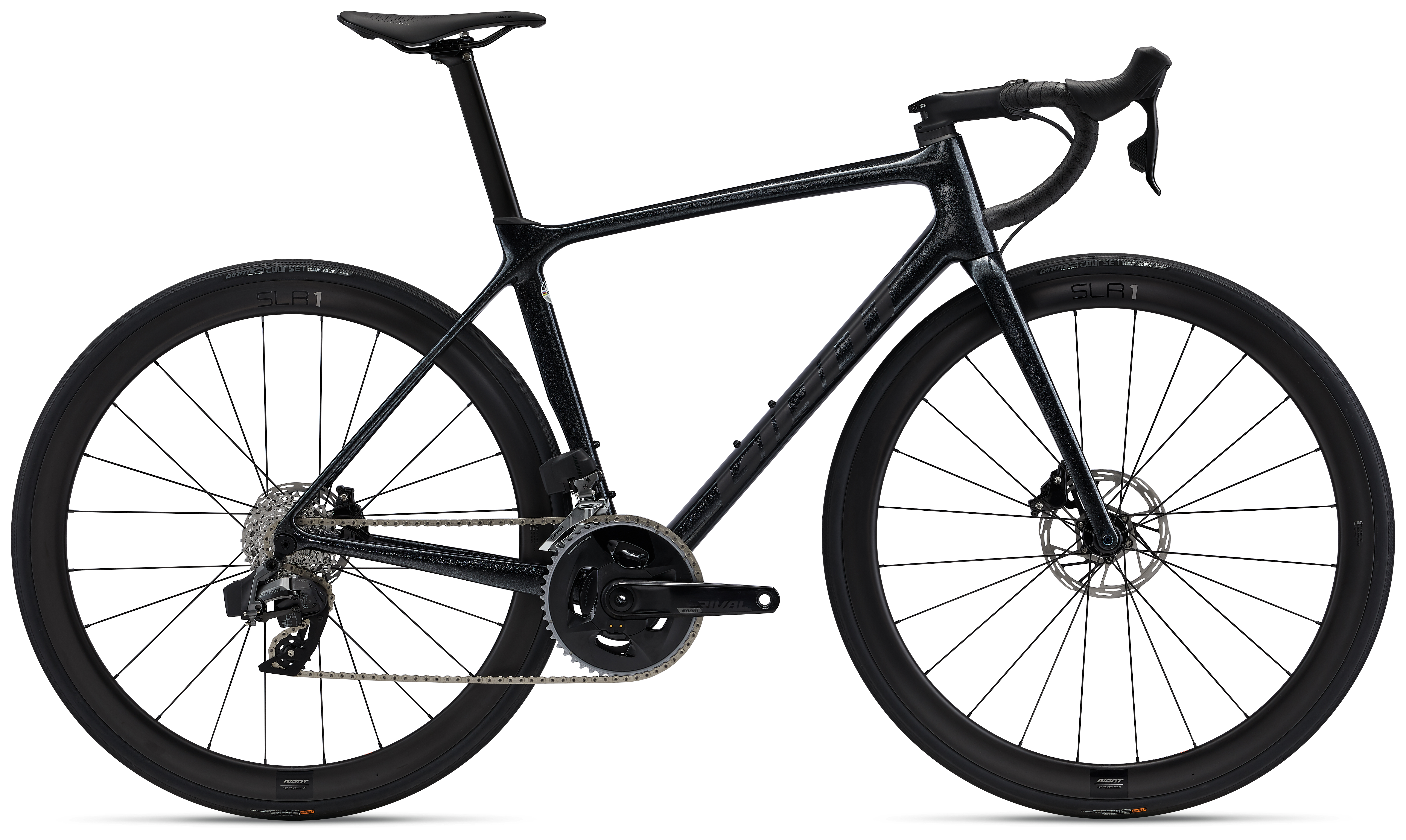 Giant TCR Advanced Pro 1 gloss black diamond / matte panther 2022 - 28&quot; Diamant -  