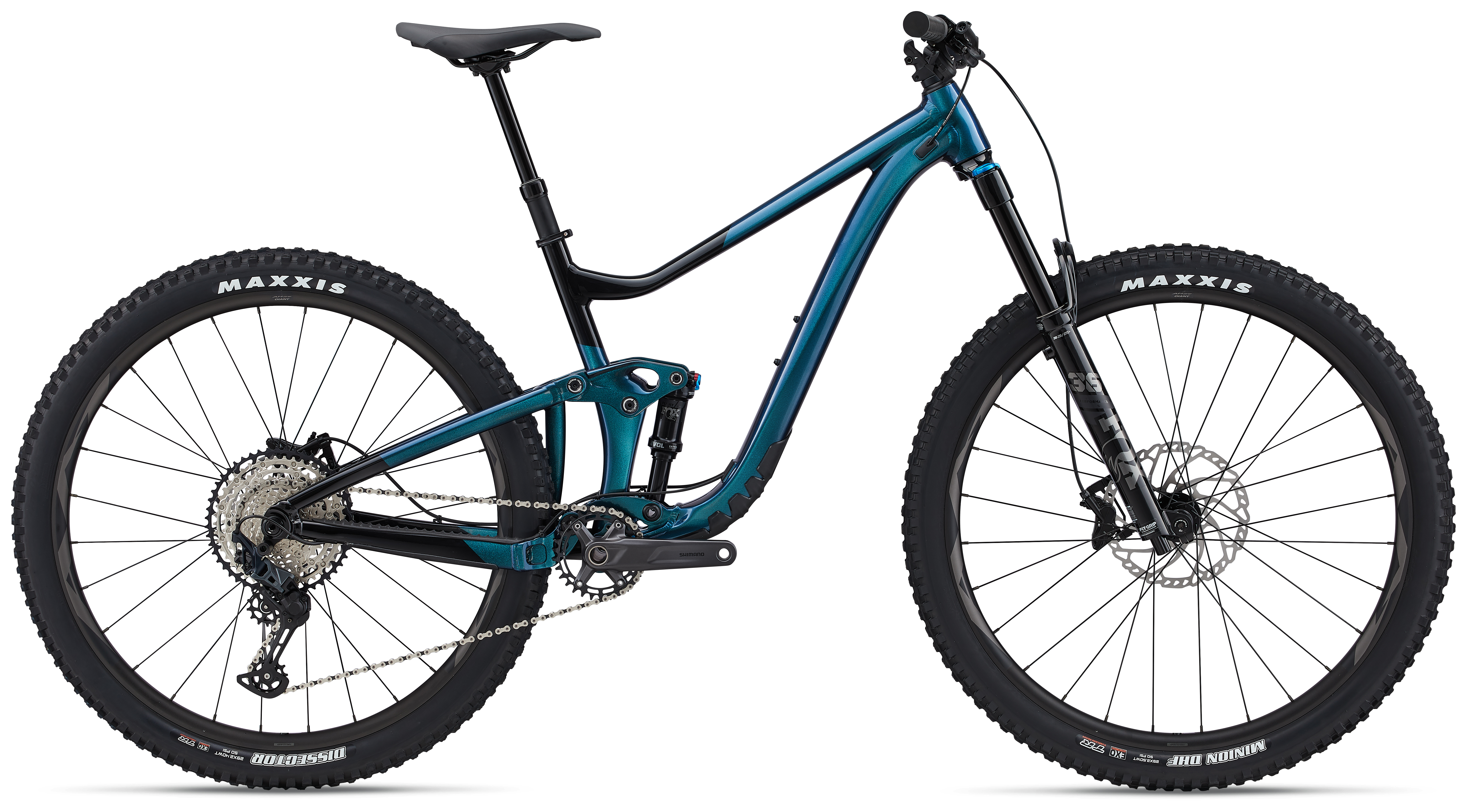 Giant Trance X 1 chameleon blue / black / chrome 2022 - 29&quot; Diamant -  51