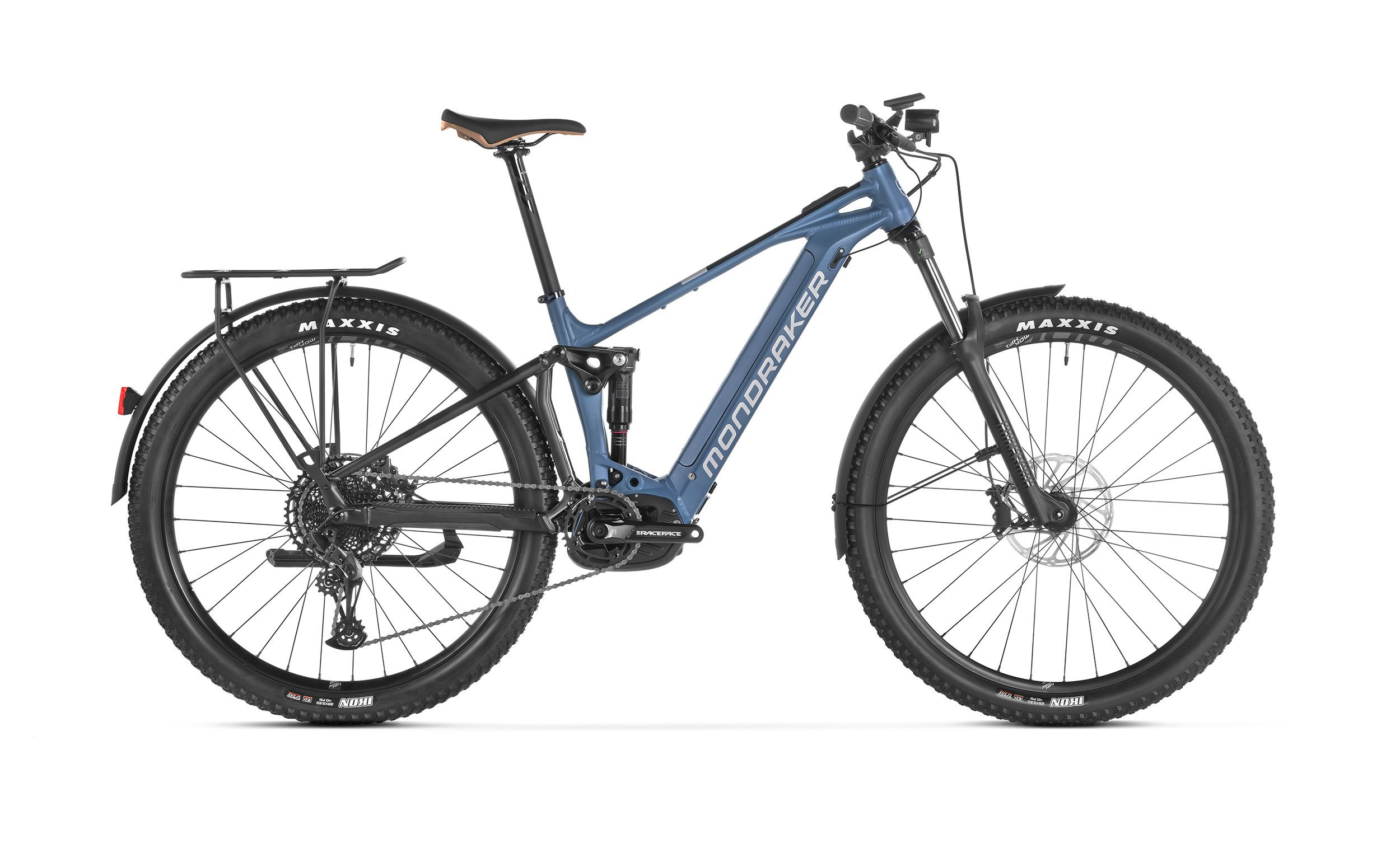 Mondraker CHASER X Blau/Schwarz/Silber 2024 - 29&quot; 625 Wh Diamant Freilauf -  