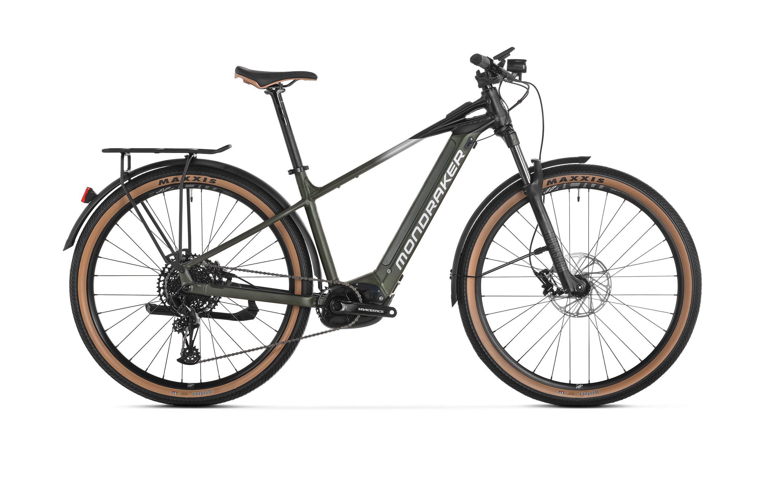Mondraker PRIME X Militär/Schwarz/Silber 2024 - 29&quot; 625 Wh Diamant Freilauf -  