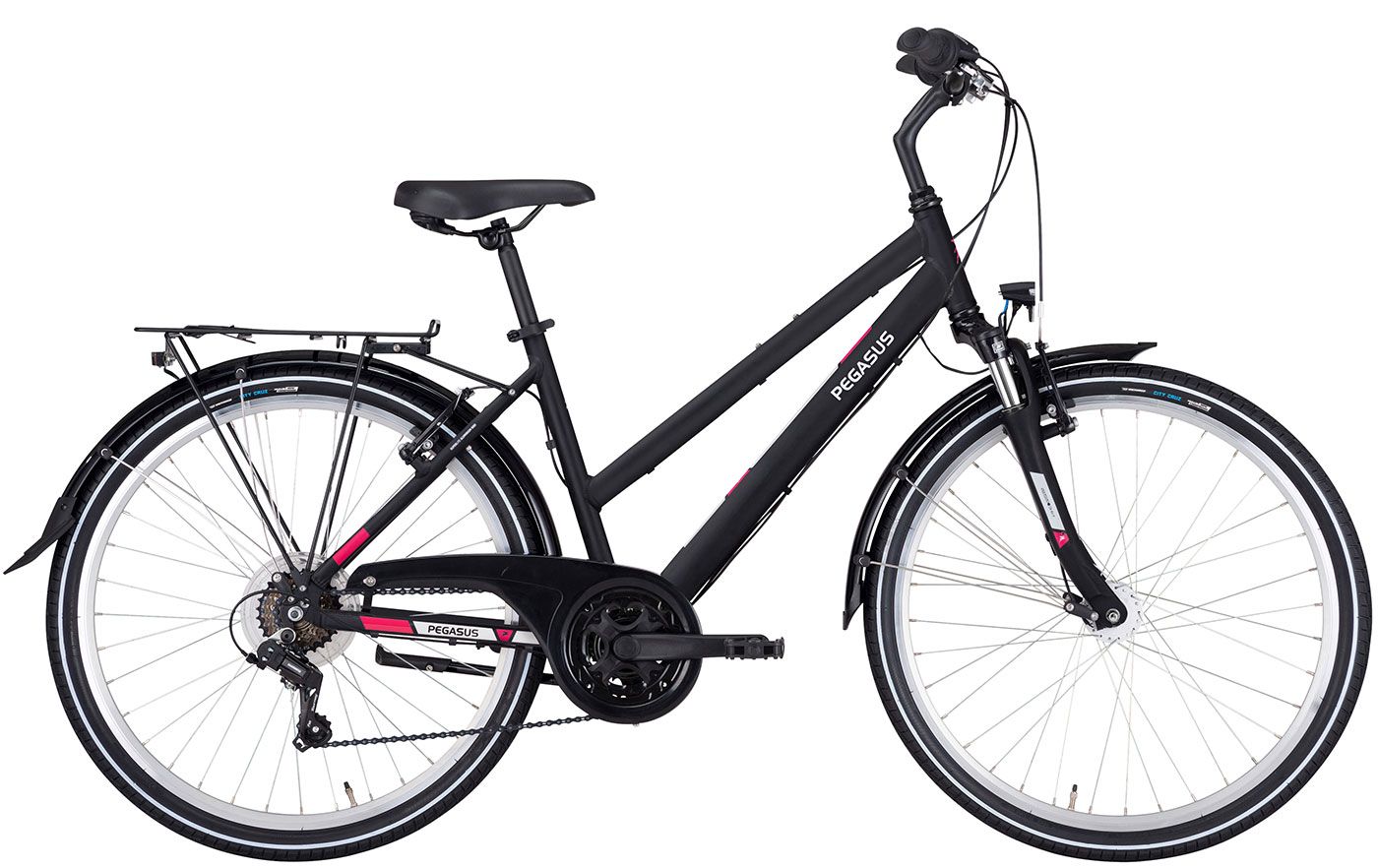Pegasus Avanti 18 black matt 2021 - 26&quot; Y-Rahmen -  