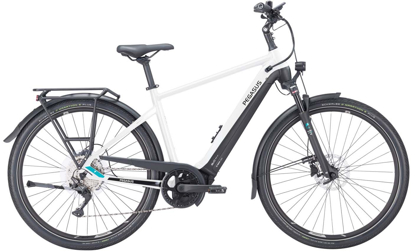 Pegasus Premio EVO 10 Lite metallic off white 2023 - 28&quot; 500 Wh Wh Trapez -  