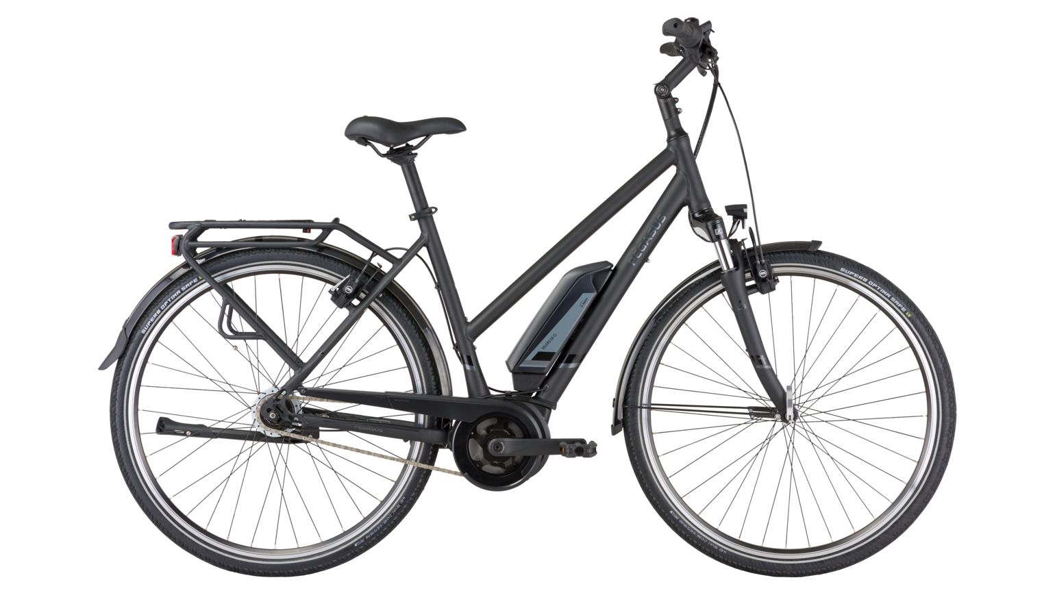 Pegasus Solero E8R Plus black matt 2023 - 28&quot; 500 Wh Trapez -  