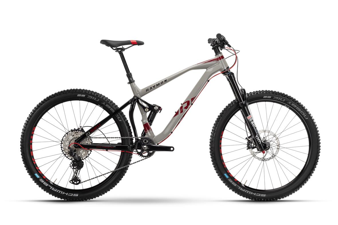 Raymon FullRay 8.0 Grey / Deepred / Black  2021 - 27,5&quot; -  