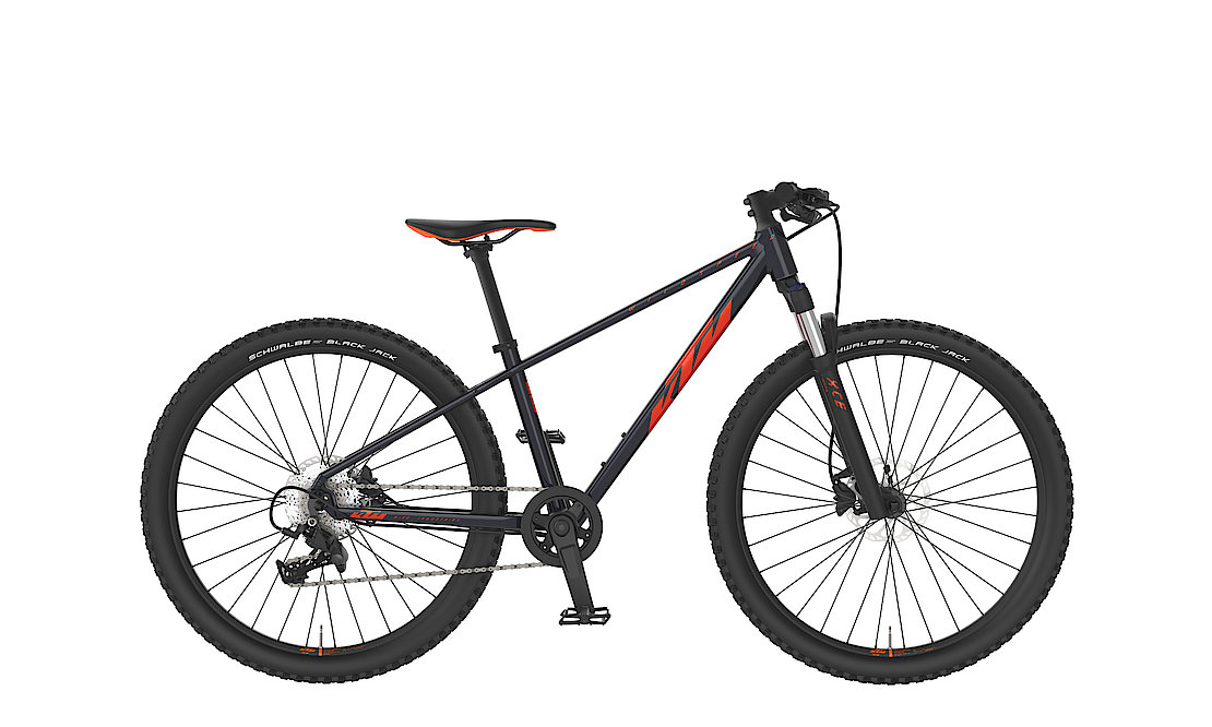 KTM WILD SPEED DISC 26 metallic black (fire orange) 2023 - 26&quot; Diamant -  
