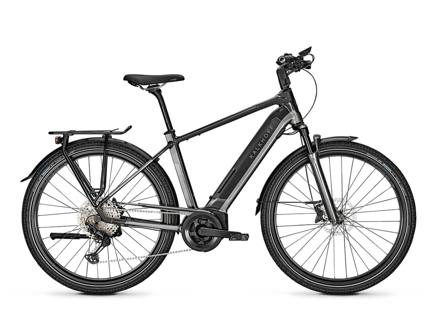 Kalkhoff ENDEAVOUR 5.B EXCITE+ deepgreen/jetgrey glossy 2021 - 28&quot; 625 Wh Diamant -  