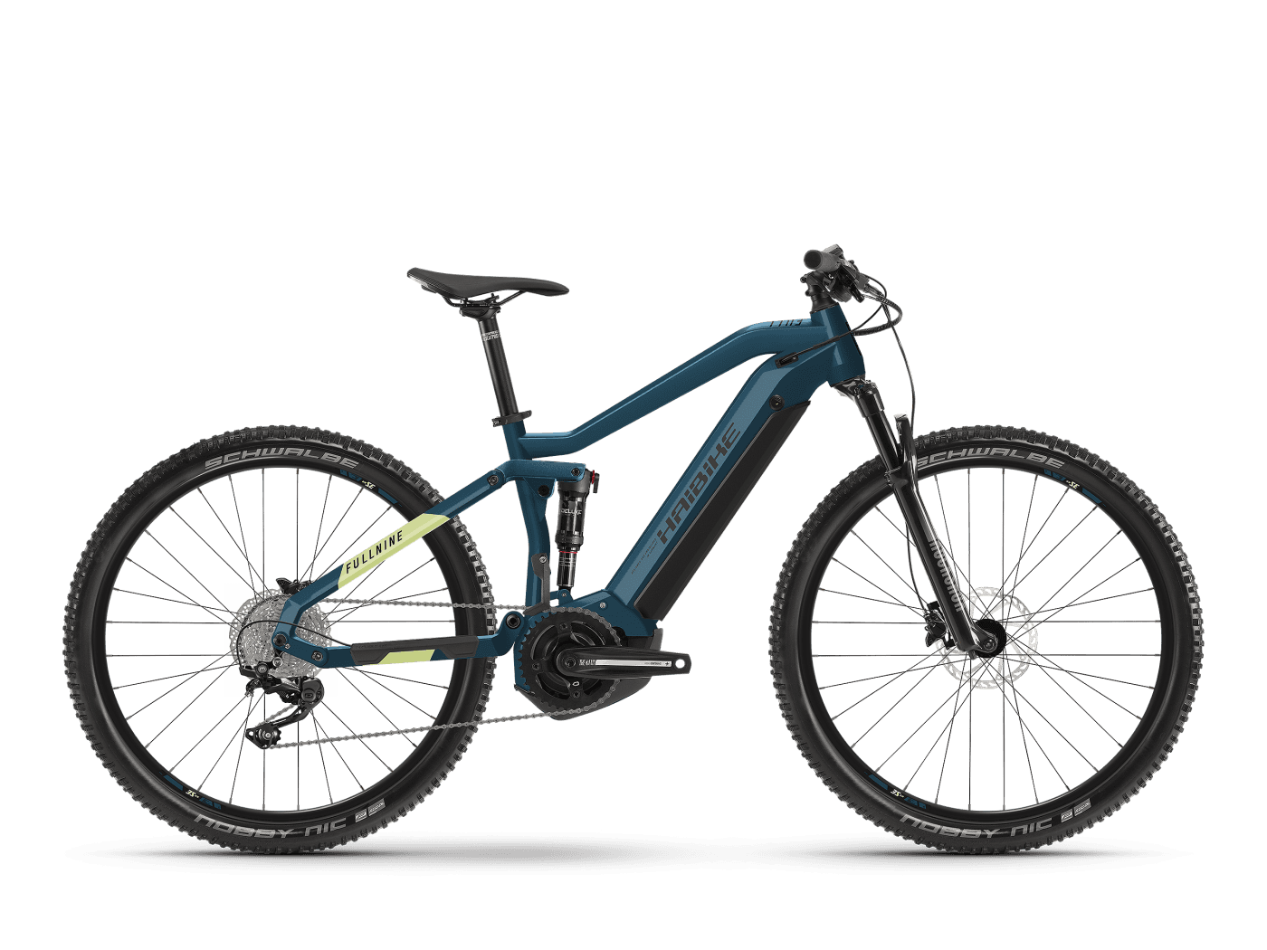 Haibike FULLNINE 5 Blue / Canary  2021 - 500Wh 29&quot; -  