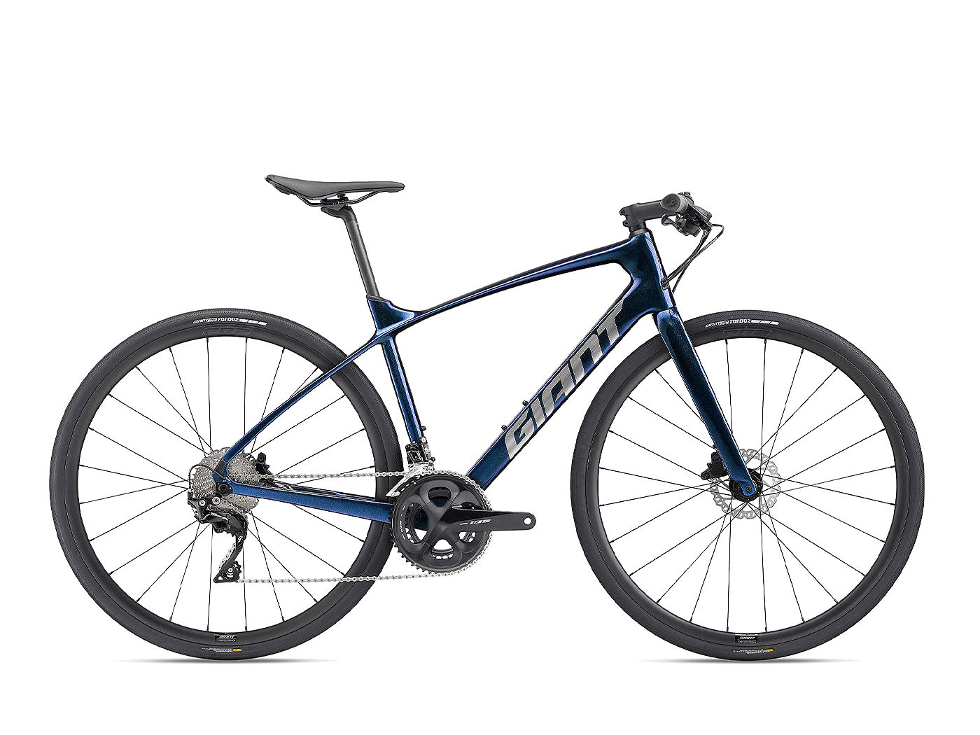 Giant FastRoad Advanced 1 Starry Night / Chrome 2022 - Unisex-28&quot; -  