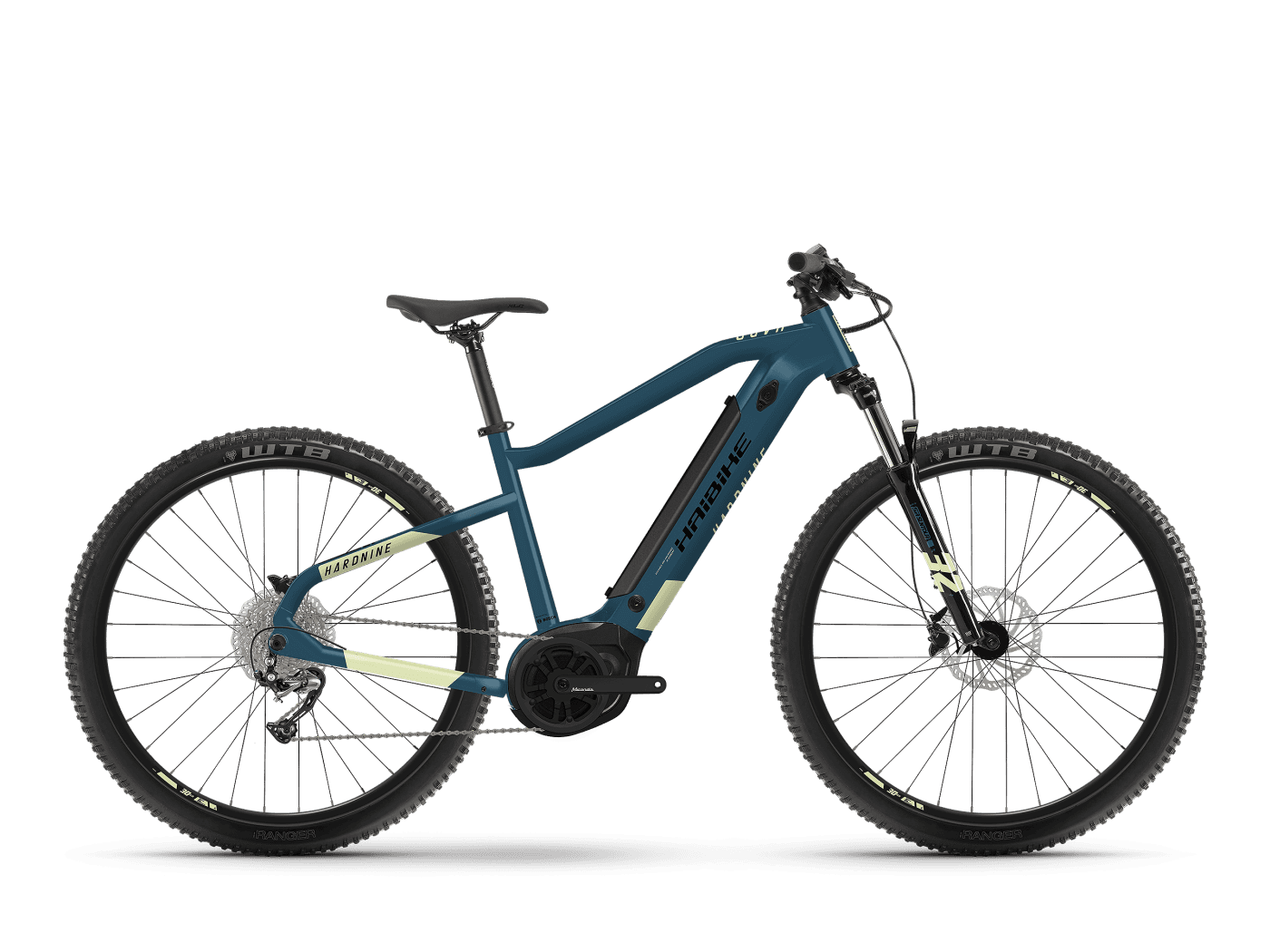 Haibike HARDNINE 5 Blue / Canary  2021 - 500Wh 29&quot; -  49