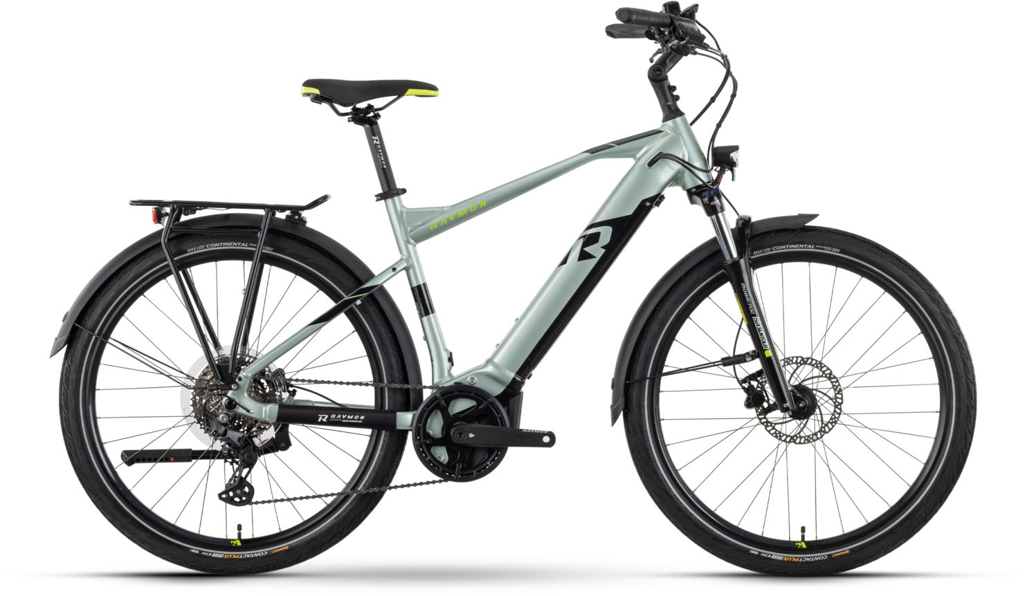 Raymon TourRay E 6.0 pistaccio / black / lime 2022 - Herren-27,5&quot; -  60