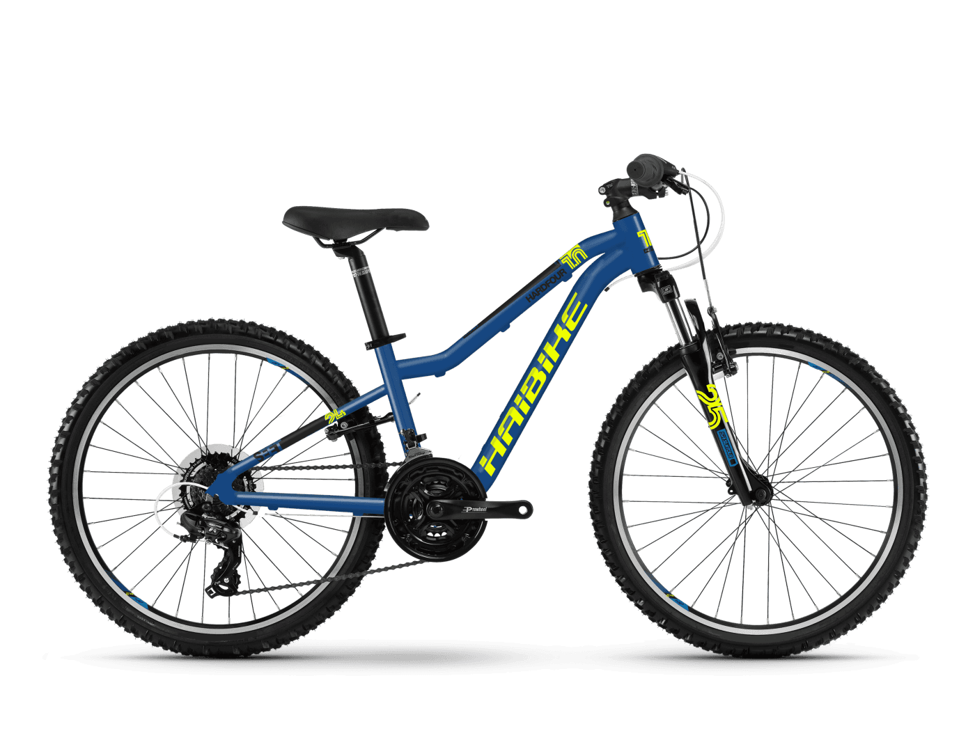Haibike SEET HardFour 1.0 Blue / Yellow 2021 - 24&quot; -  