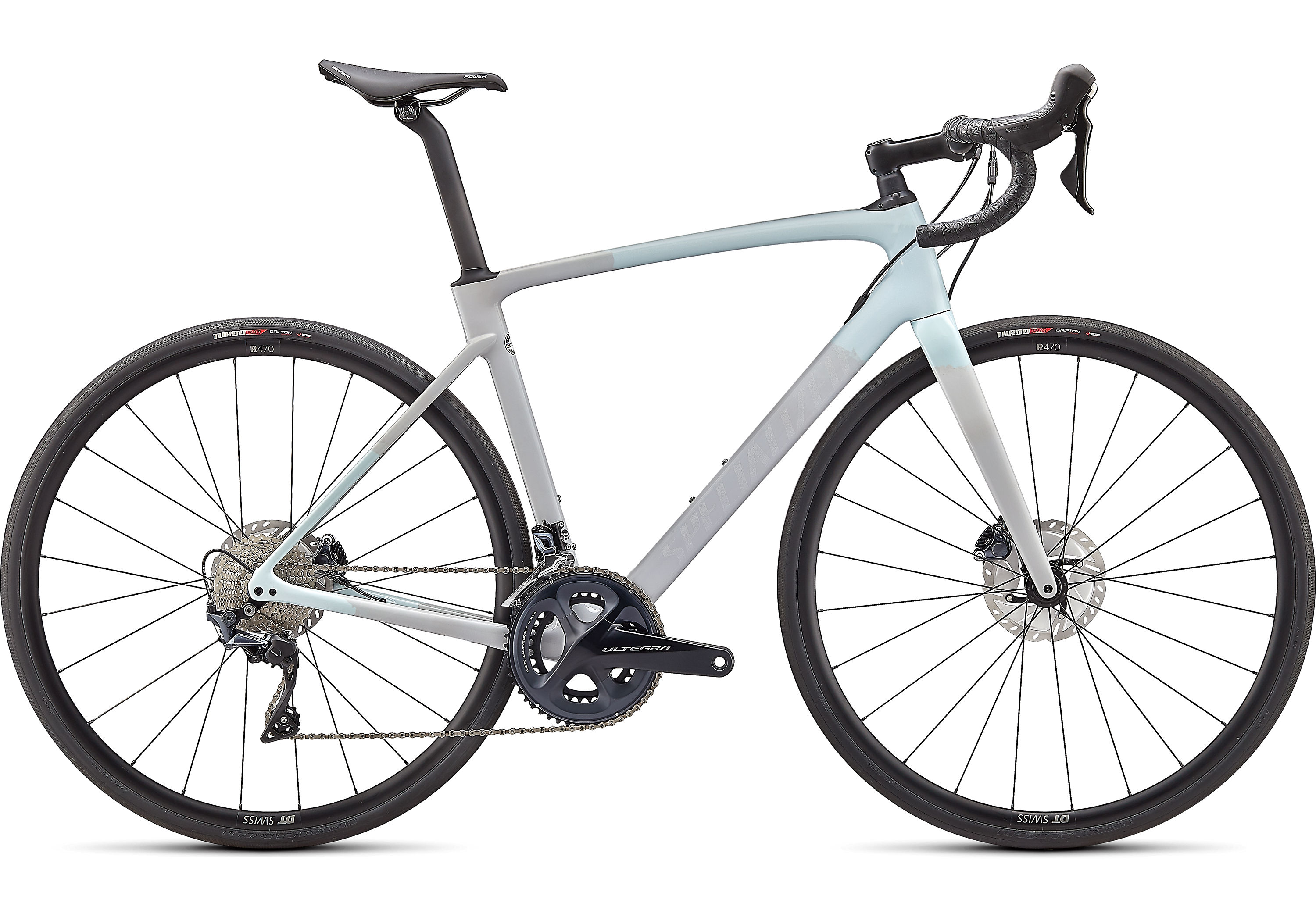 Specialized Roubaix Comp Gloss Ice Blue/Dove Grey/Cool Grey 2021 - 28&quot; Diamant -  