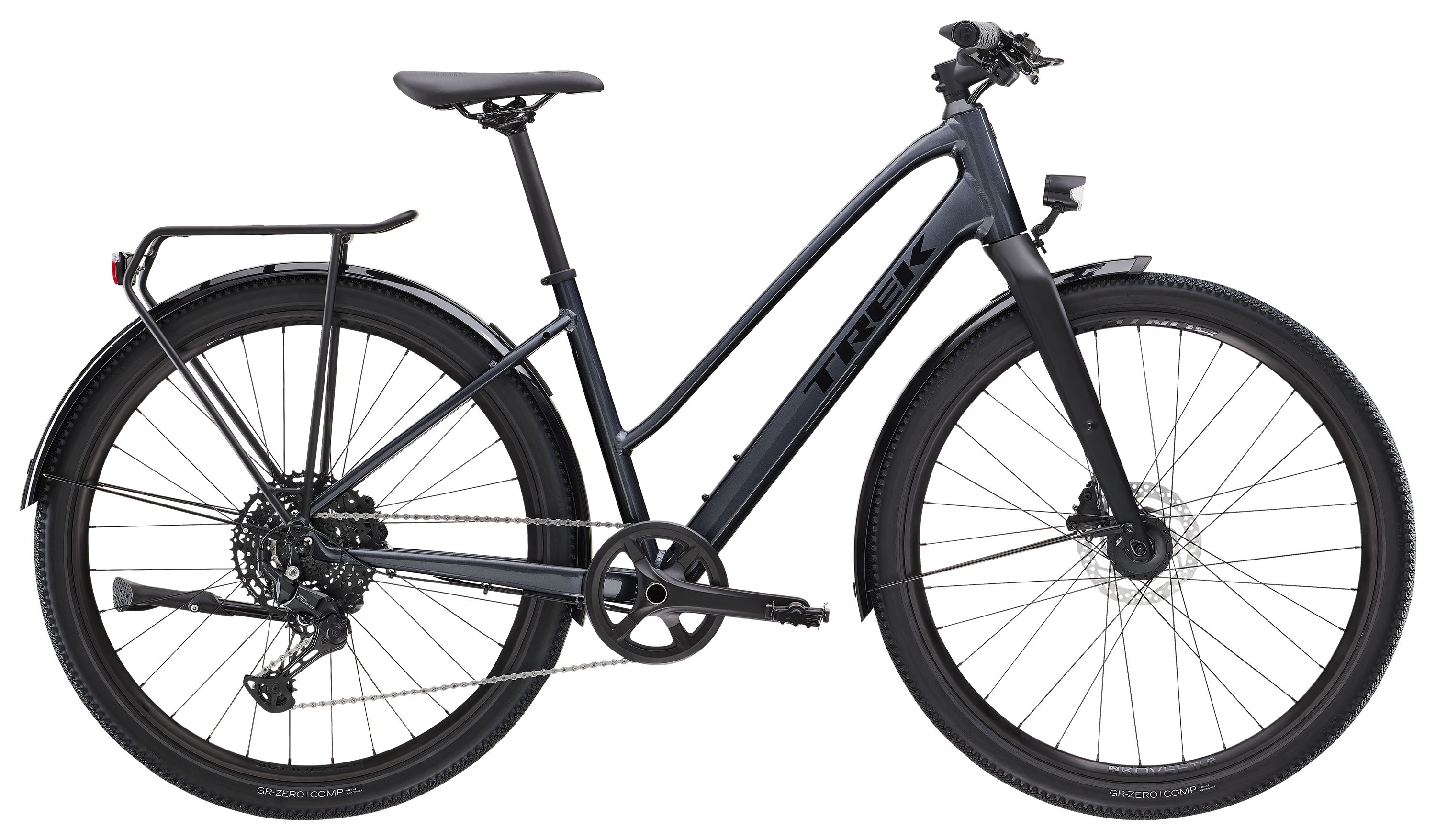 Trek Dual Sport 3 Stagger GALACTIC GREY 2024 - 27,5&quot;/27,5&quot;   Wh Trapez -  