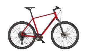 KTM X-LIFE CROSS chrome red (black+silver) 2022 - 28" Diamant -