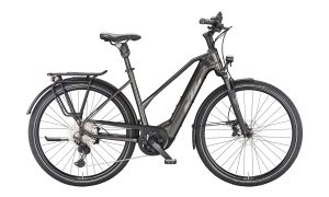KTM MACINA STYLE XL machine grey (silver+black) 2023 - 28" 750 Wh Trapez -
