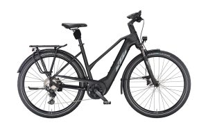 KTM CENTO 10 Plus black matt (grey+green) 2022 - Damen-28" -