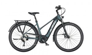 KTM MACINA TOUR CX 510 greenpurple-flip matt (silver+green) 2022 - 28" 500 Wh Trapez -