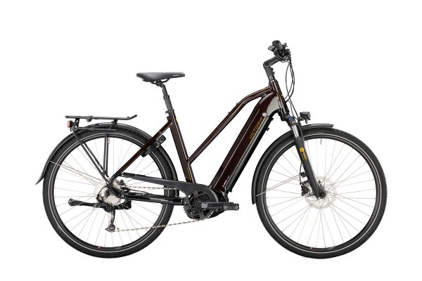 Victoria eTrekking 12.8 crispy brown Damen Trapez-2022-28"-