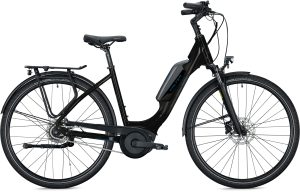 Falter E 9.0 RT 500 black/dark blue, matt 2022 - 28" 500 Wh Wave Rücktrittbremse -