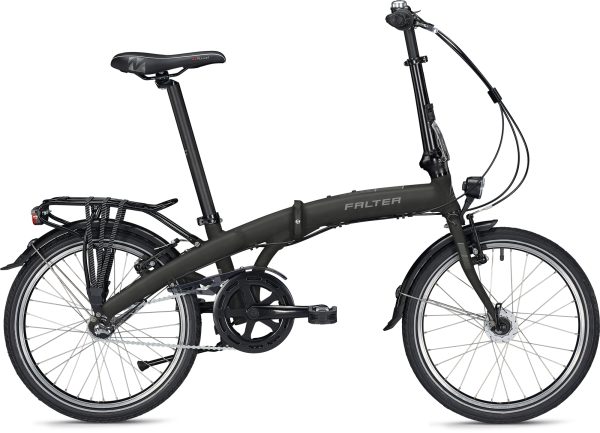 Falter F 3.0 DELUXE anthracite, glossy 2022 - 20" Wave Freilauf -