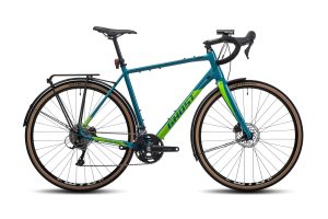 GHOST Road Rage EQ blue green/lime green - glossy 2022 - 28" Diamant -