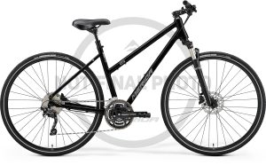 Merida CROSSWAY 300 LADY GLOSSY BLACK 2022 - 28" Trapez -