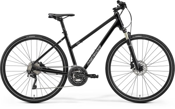 Merida CROSSWAY XT-EDITION LADY GLOSSY BLACK 2022 - 28" Trapez -