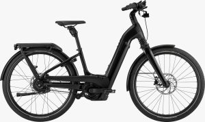 Cannondale Mavaro Neo 1 Step Thru Matte Black 2024 - 27,5" 750 Wh Wave -